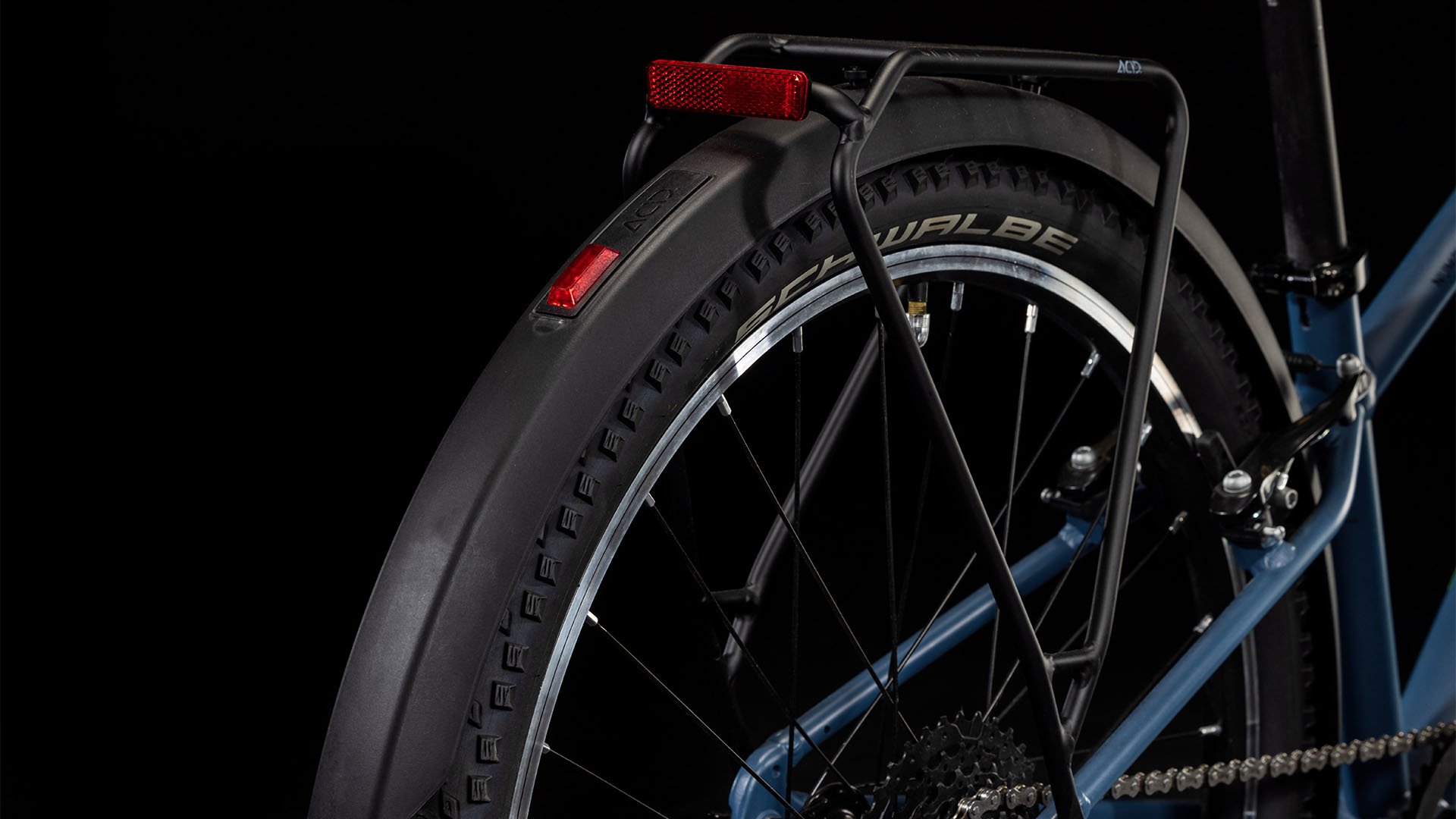 BICICLETA COPII CUBE NUMOVE 240 STREET ALBASTRU/VERDE 24INCH [3]