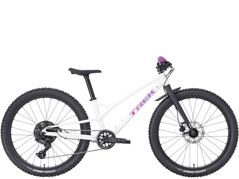 Ciclism - Bicicleta copii Trek Wahoo 24 Trail Crystal White 24inch