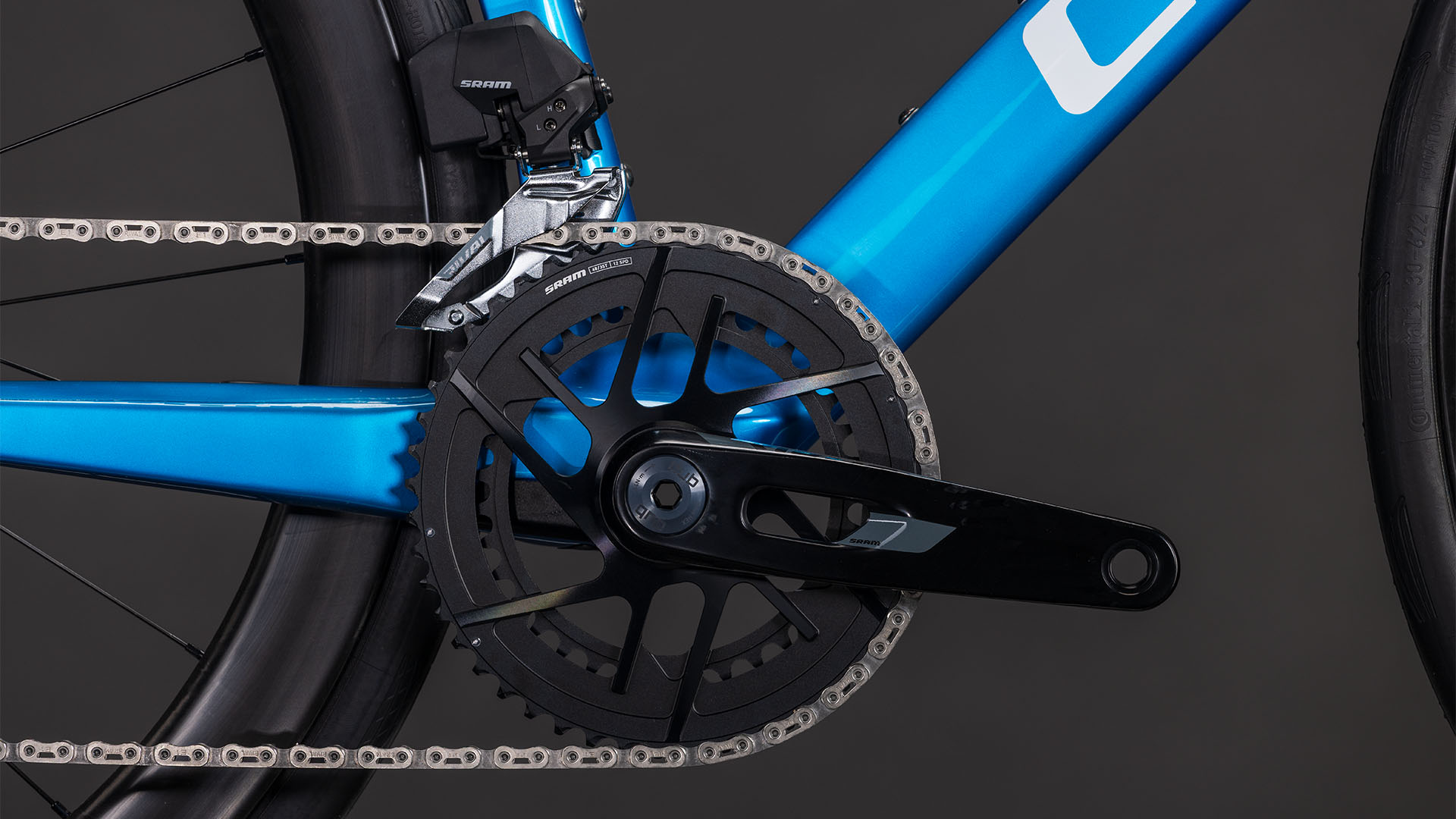 BICICLETA CUBE AGREE C:62 EX TOPASBLUE WHITE 2026 60 cm [4]