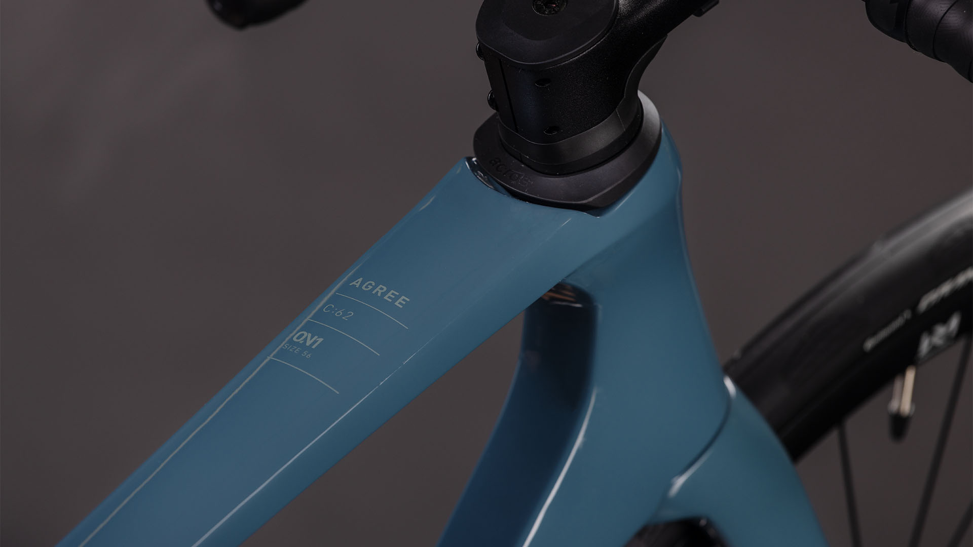 BICICLETA CUBE AGREE C:62 ONE STORM GREY 2026 53 cm [1]