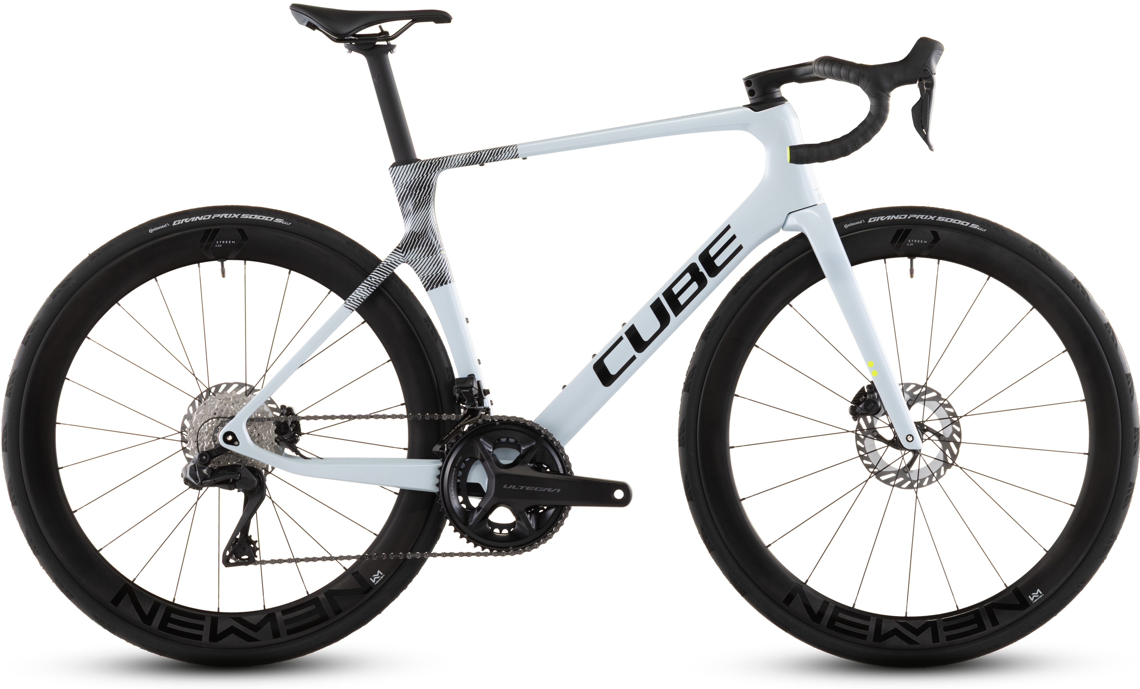 Ciclism - BICICLETA CUBE AGREE C:62 RACE GLACIER BLACK 2026 60 cm