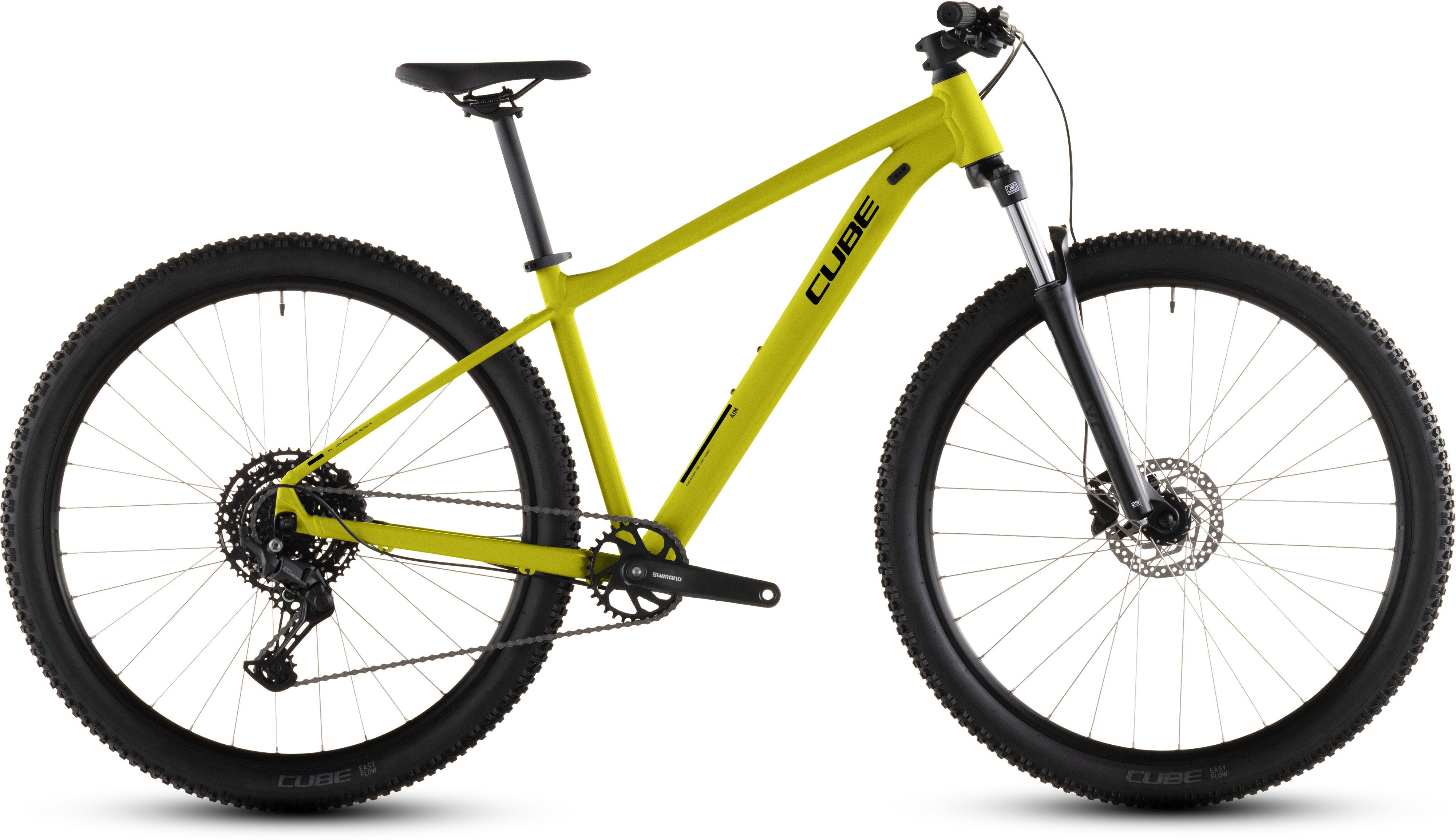 Biciclete - BICICLETA CUBE AIM PRO LIZARD BLACK 2026 cadru XXL (23") - roti 29