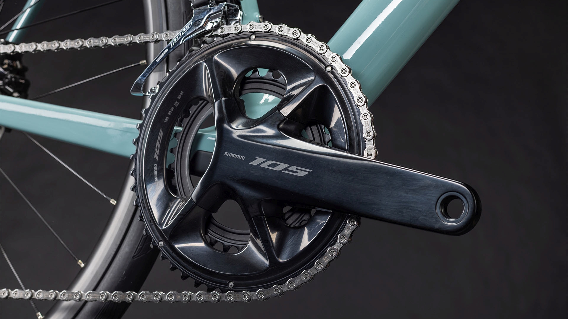 BICICLETA CUBE ATTAIN C:62 RACE SKYLIGHTBLUE CYAN 2026 62 cm [3]