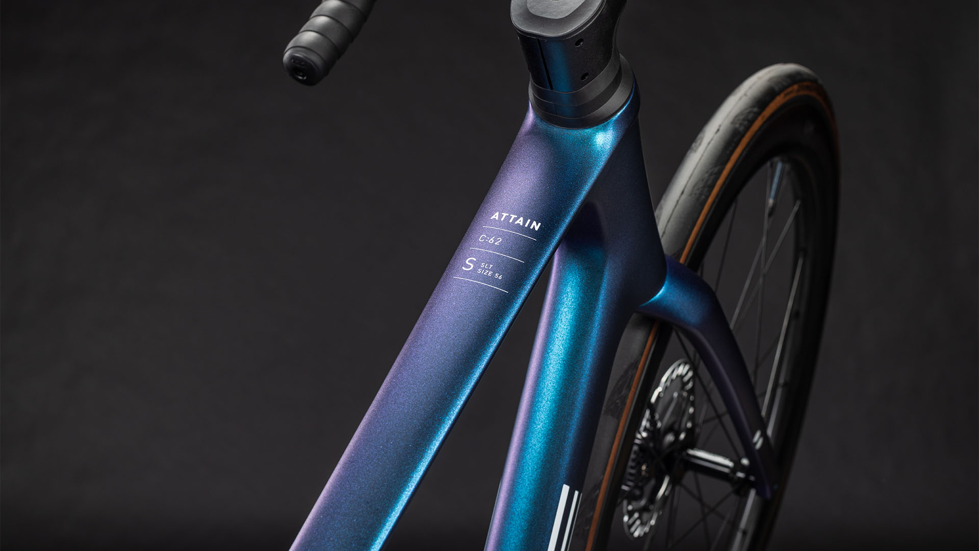 BICICLETA CUBE ATTAIN C:62 SLT SHIFTMINT WHITE 2026 50 cm [1]