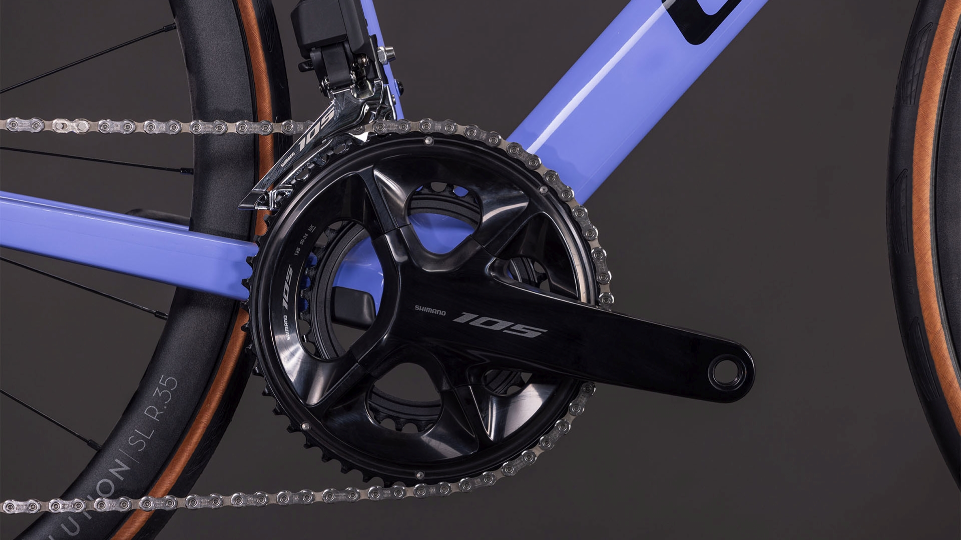 BICICLETA CUBE ATTAIN C:62 SLX LUCIDLILAC BLACK 2026 56 cm [2]