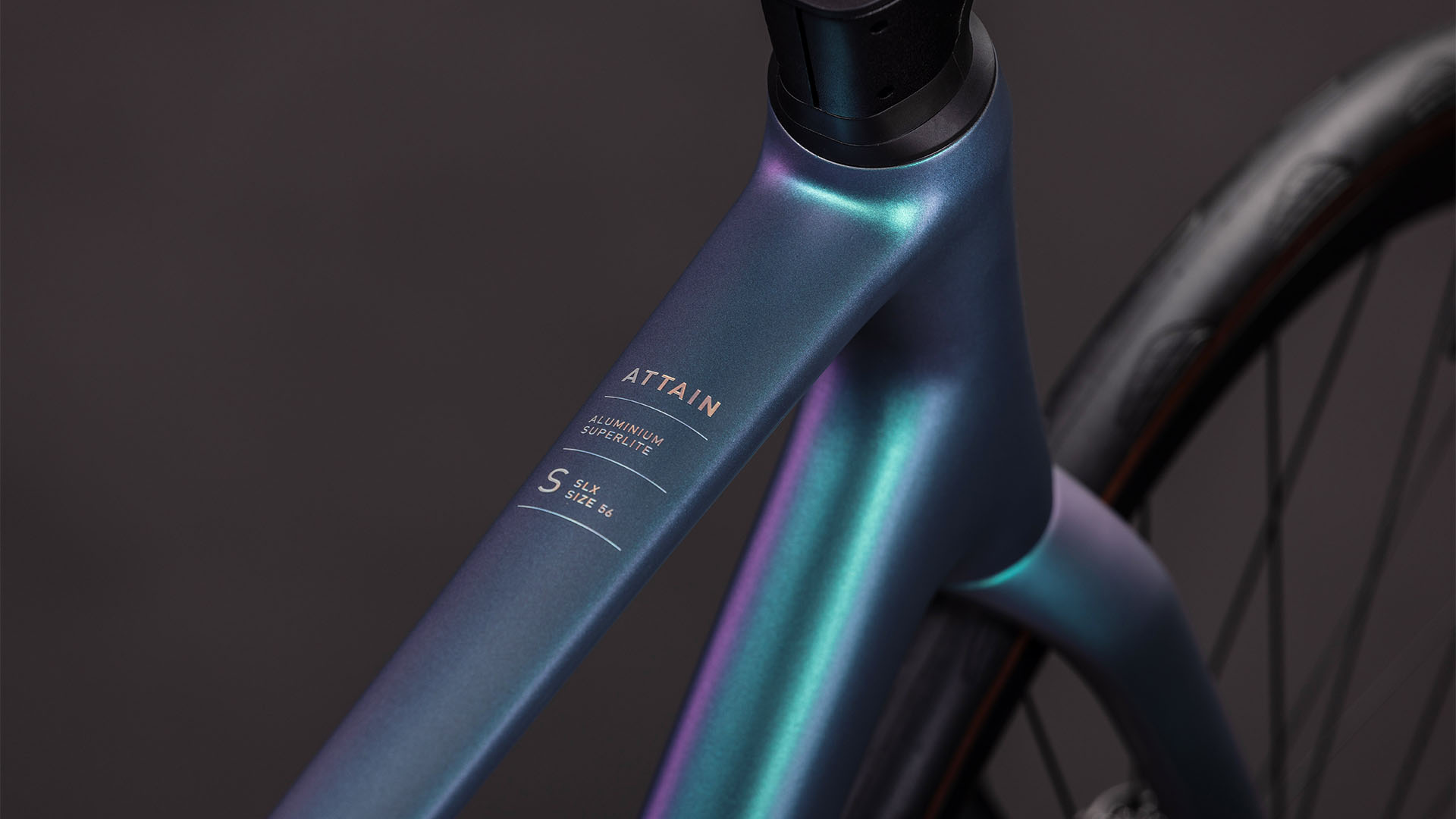 BICICLETA CUBE ATTAIN SLX SMARAGDGREY PRISM 2026 53 cm [1]