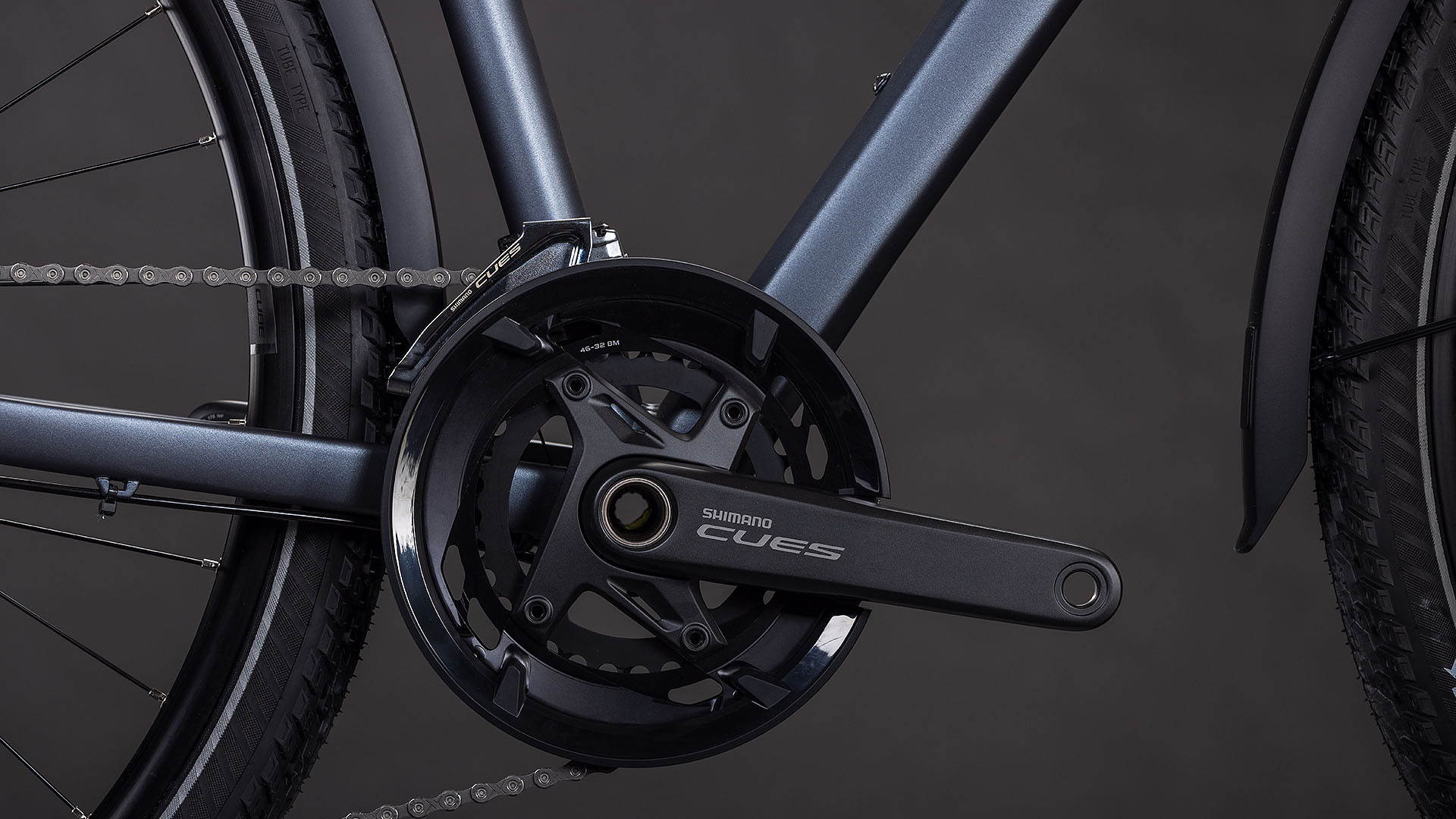 BICICLETA CUBE KATHMANDU EXC TRAPEZE METALLICGREY CHROME 2026 46 cm [3]