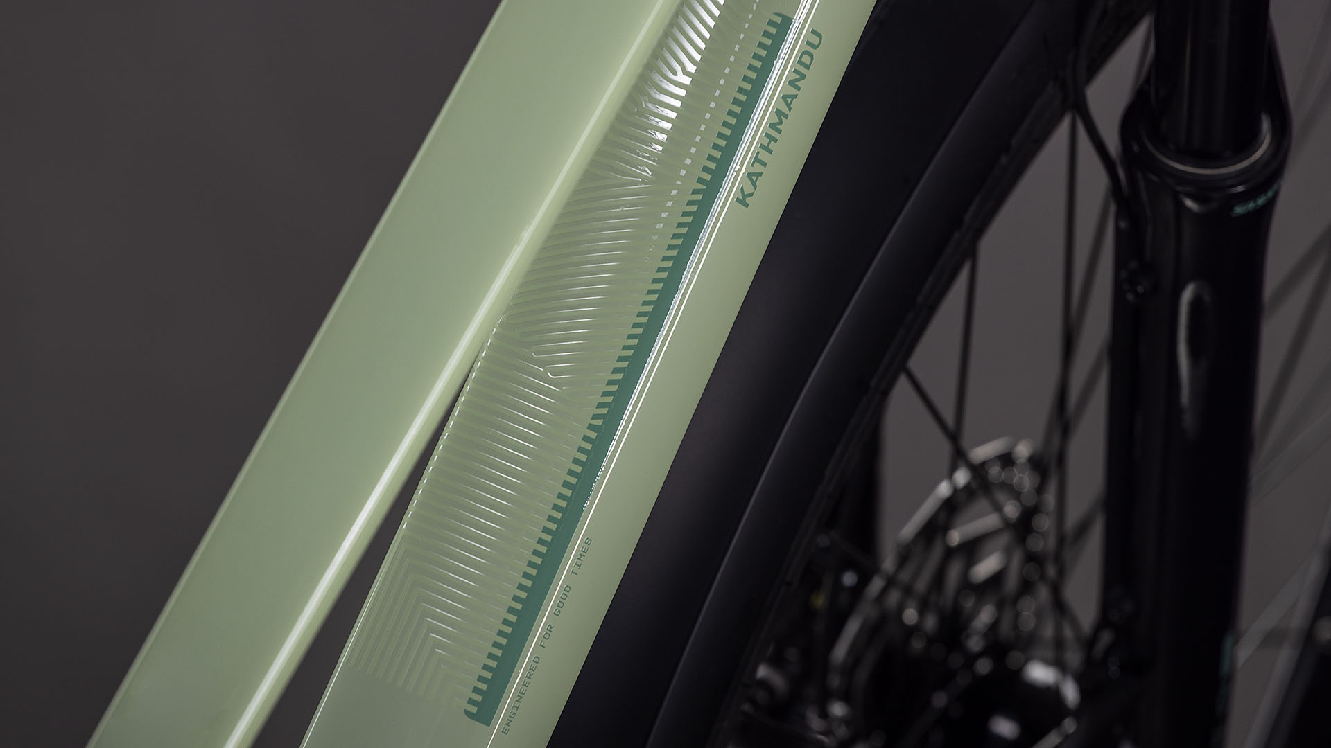 BICICLETA CUBE KATHMANDU EXC TRAPEZE PEA GREY 2026 50 cm [2]