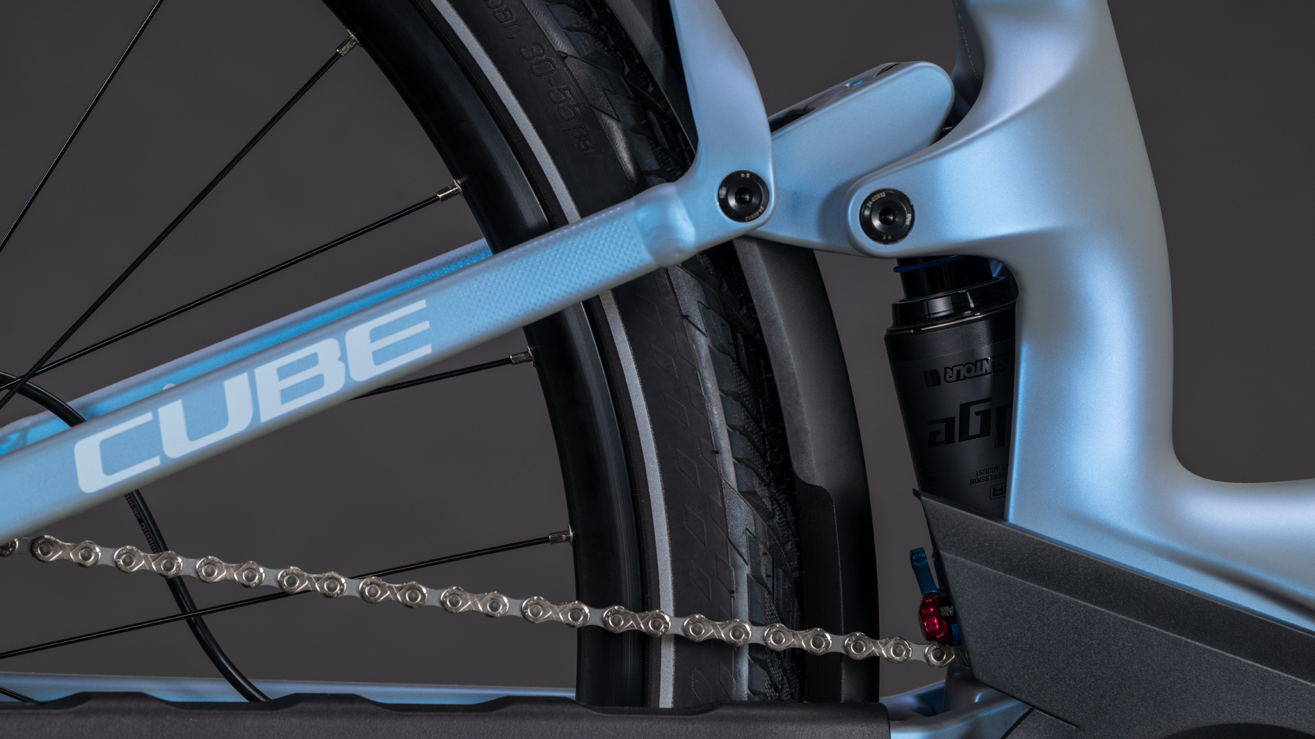 BICICLETA CUBE KATHMANDU HYBRID ONE11 HPC PRO 800 EASY ENTRY HAZEBLUE BLUE 2026 58 cm [4]