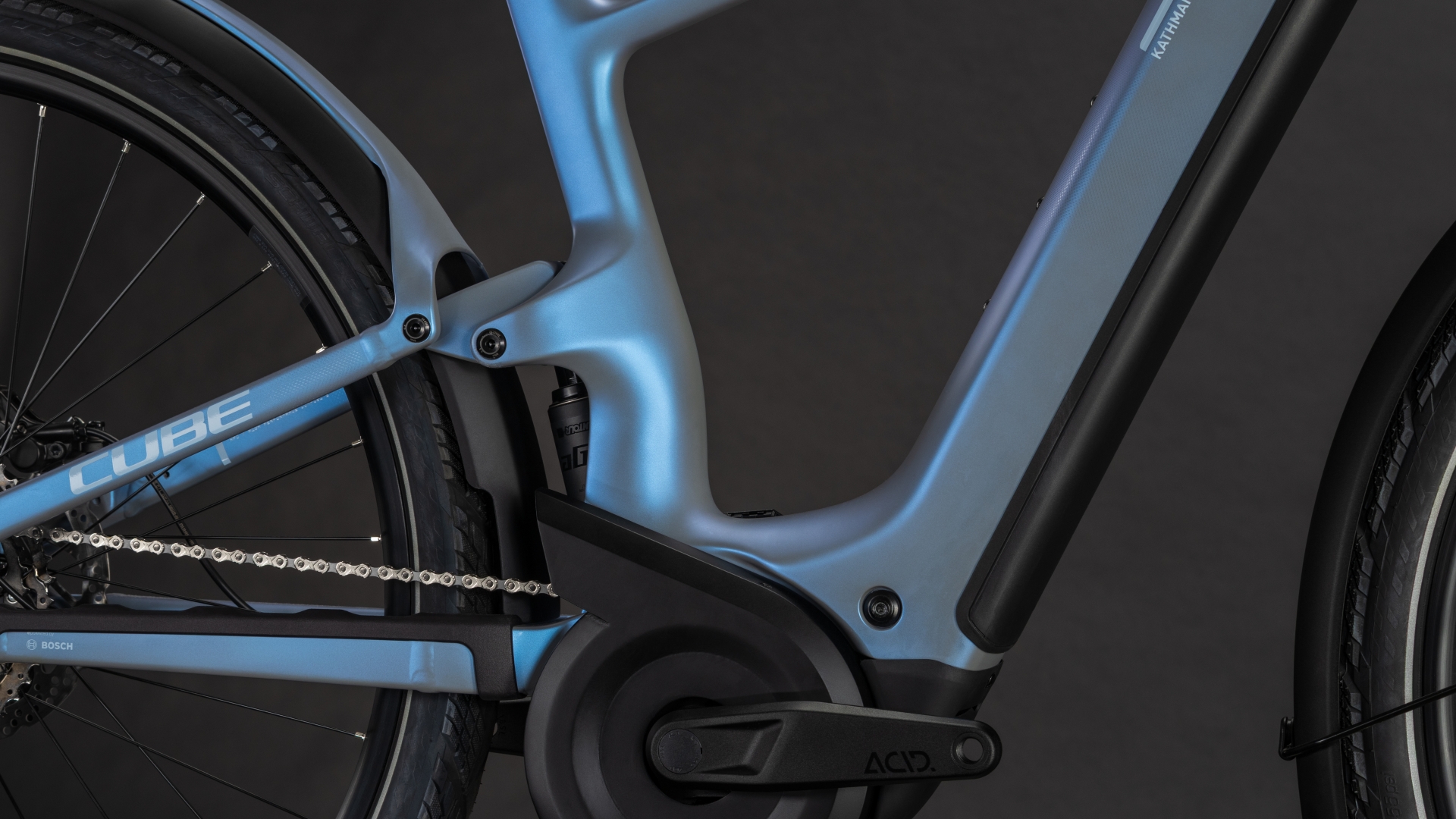 BICICLETA CUBE KATHMANDU HYBRID ONE11 HPC PRO 800 HAZEBLUE BLUE 2026 58 cm [3]