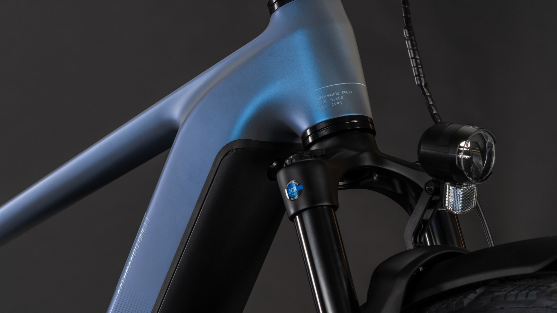 BICICLETA CUBE KATHMANDU HYBRID ONE11 HPC PRO 800 HAZEBLUE BLUE 2026 62 cm [4]