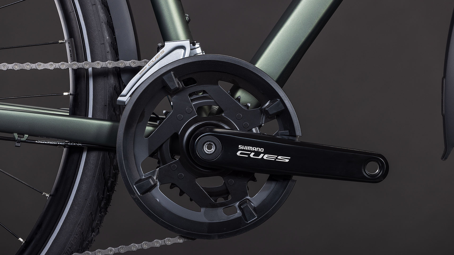 BICICLETA CUBE KATHMANDU ONE SAGEBRUSHGREEN GREEN 2026 50 cm [3]