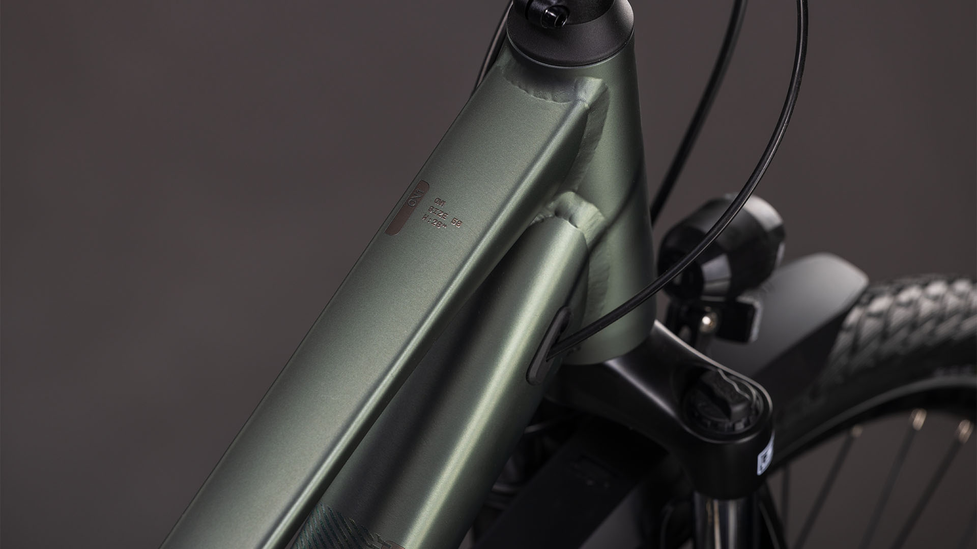 BICICLETA CUBE KATHMANDU ONE TRAPEZE SAGEBRUSHGREEN GREEN 2026 46 cm [1]