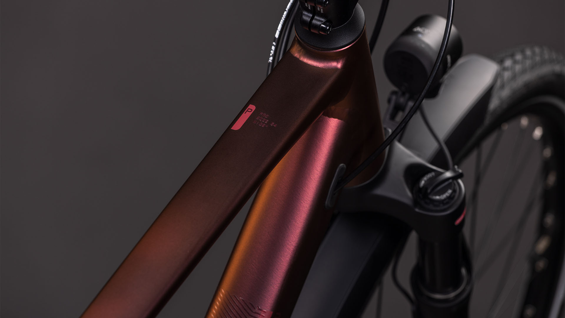 BICICLETA CUBE KATHMANDU PRO SUNGLOW PRIZM 2026 46 cm [1]