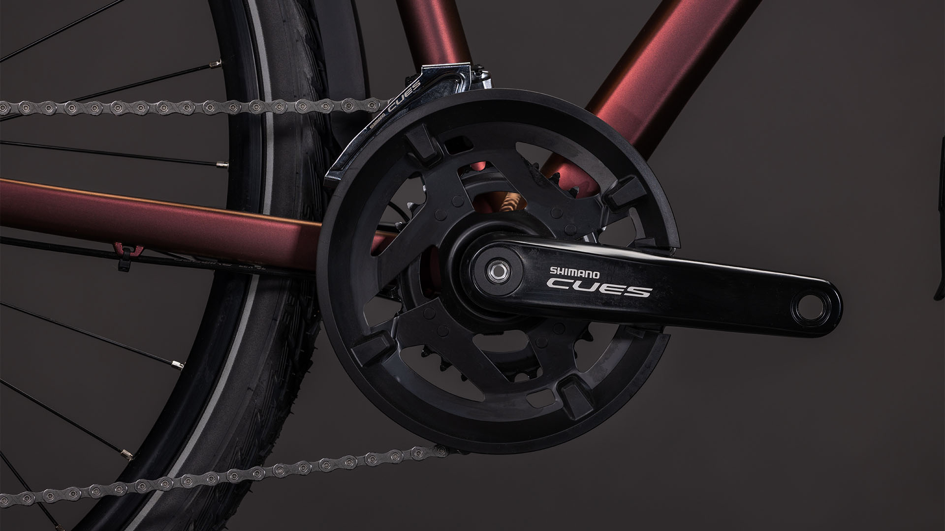 BICICLETA CUBE KATHMANDU PRO TRAPEZE SUNGLOW PRIZM 2026 50 cm [4]