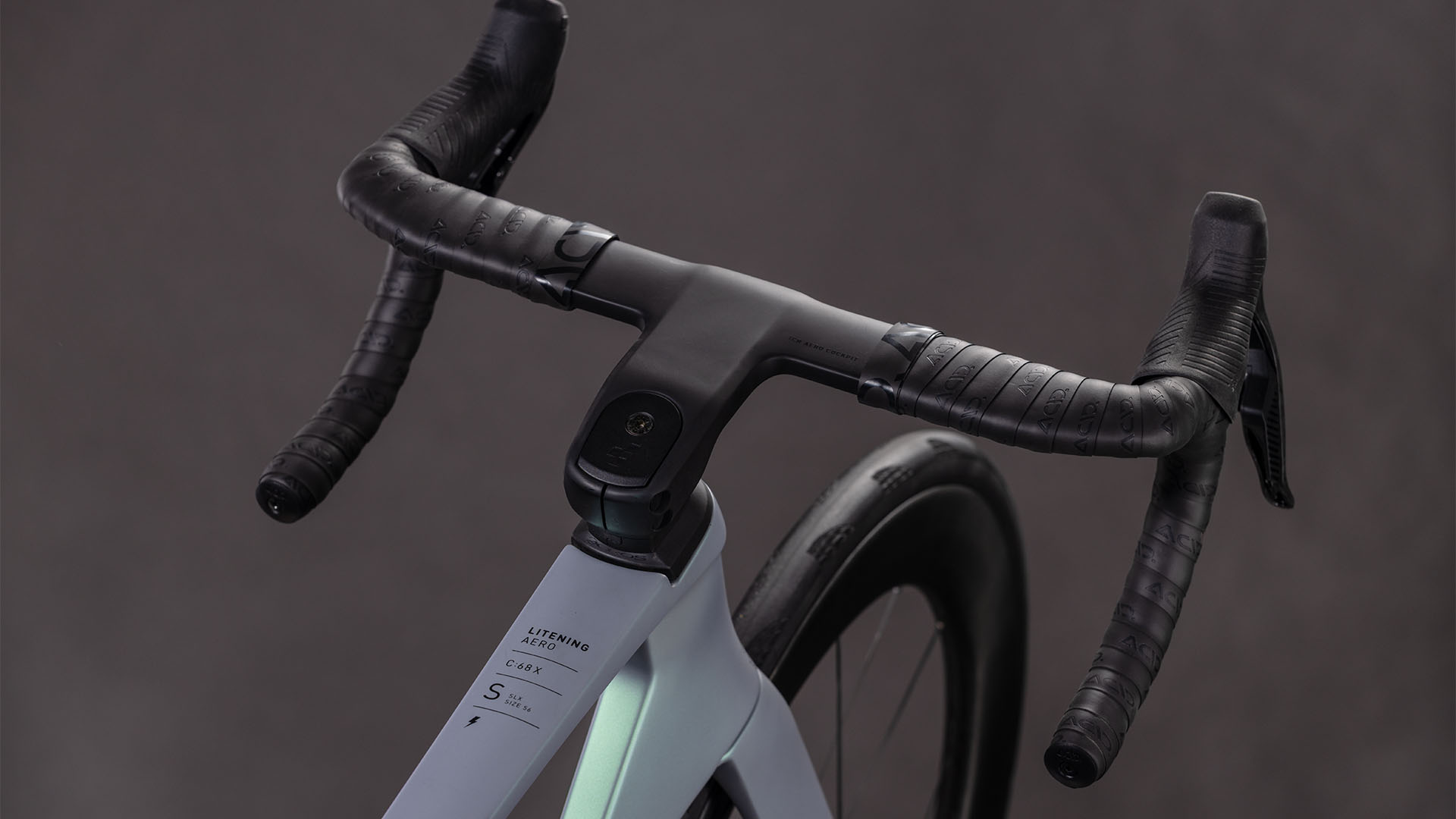 BICICLETA CUBE LITENING AERO C:68X SLX SEAGREY BLACK 2026 52 cm [2]