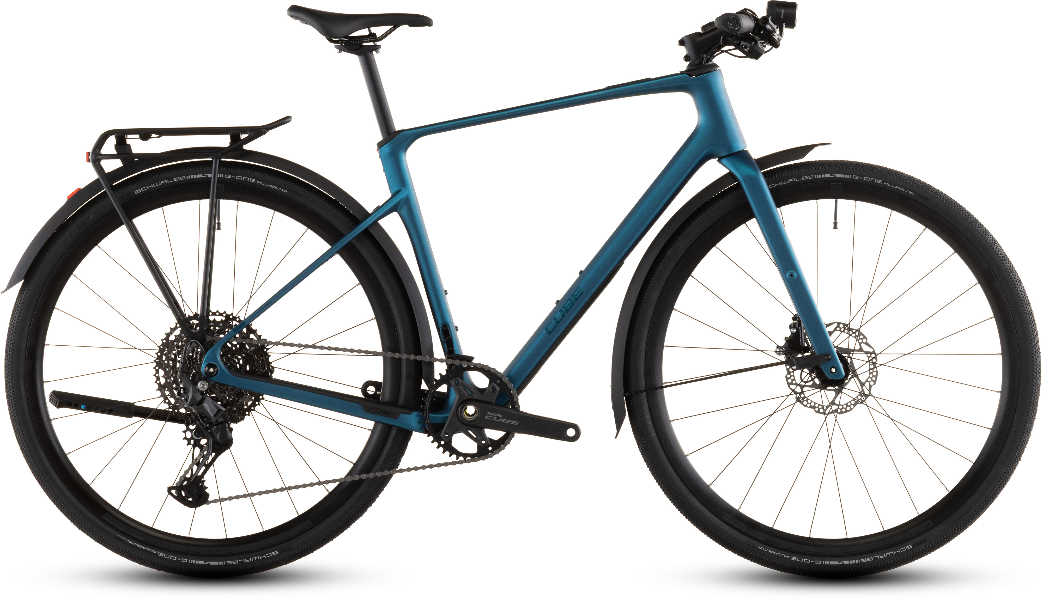 Ciclism - BICICLETA CUBE NULANE C:62 SLX FE ELECTRICBLUE BLUE 2026 56 cm