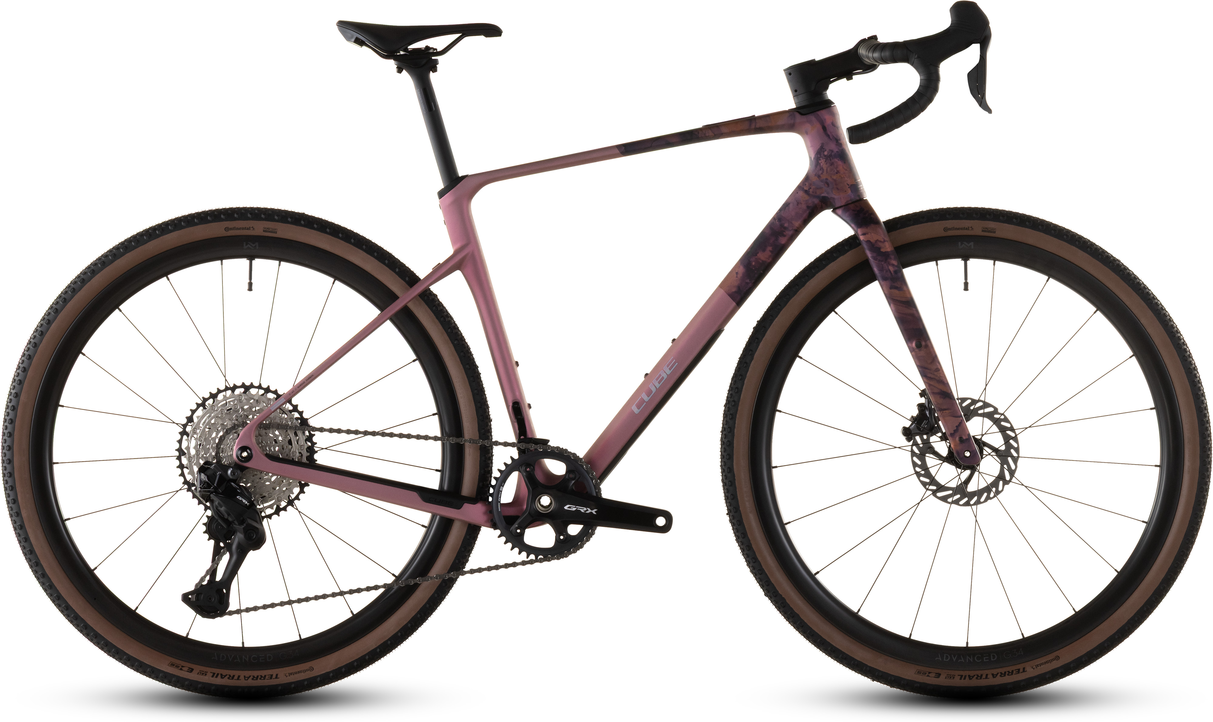 Ciclism - BICICLETA CUBE NUROAD C:62 EX SHIFTBLUSH ART 2026 XL