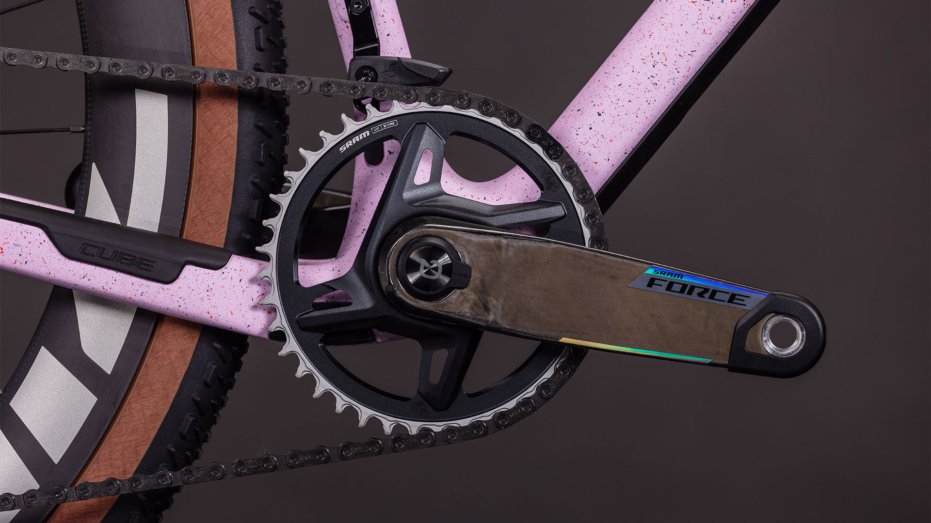 BICICLETA CUBE NUROAD C:62 SLX RHODONITE ORANGE 2026 S [4]