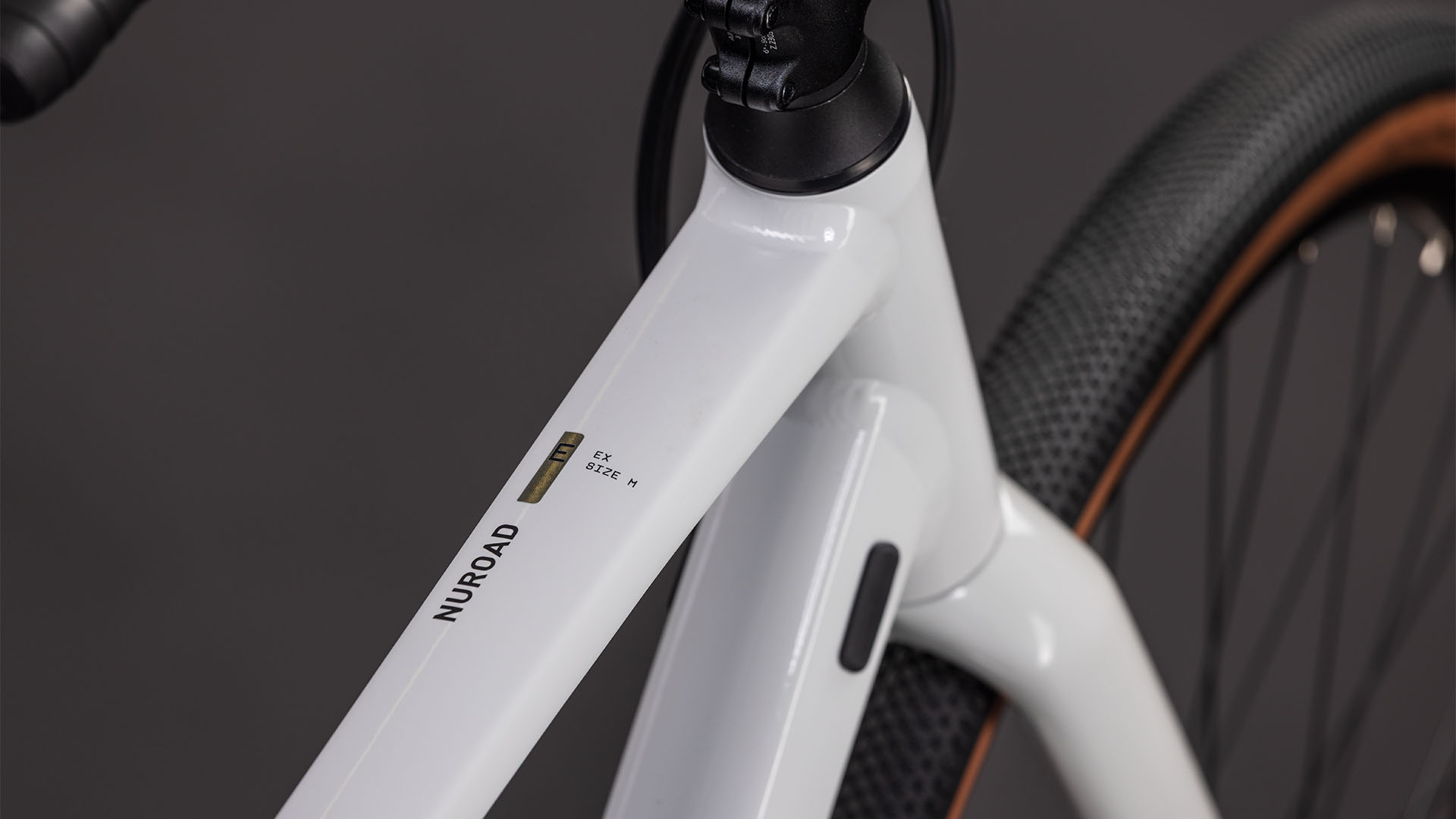 BICICLETA CUBE NUROAD EX COTTON GREY 2026 cadru S (53cm) - roti 28 [1]