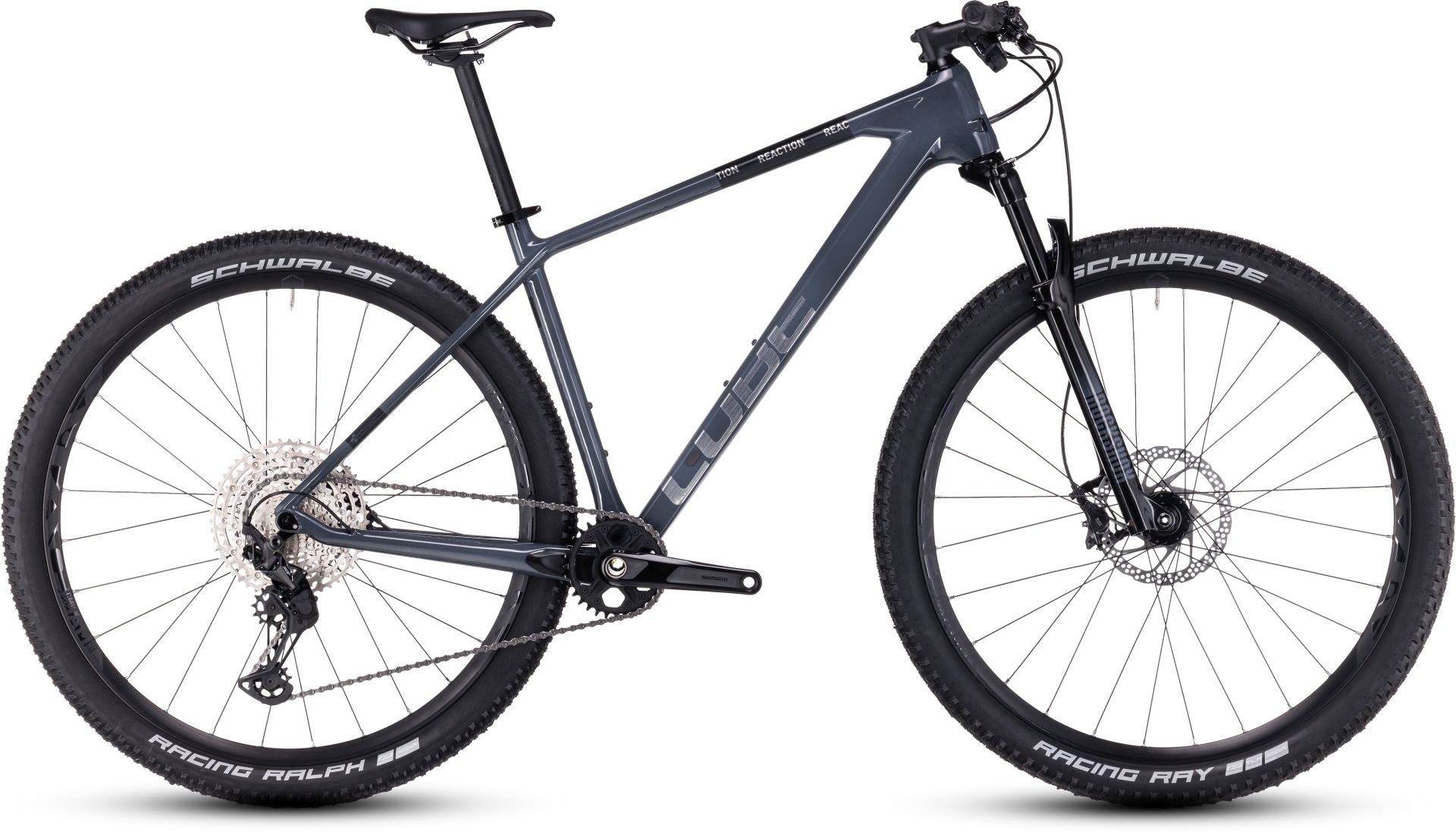 BICICLETA CUBE REACTION C:62 PRO GREY METAL 2023 CADRU M (17