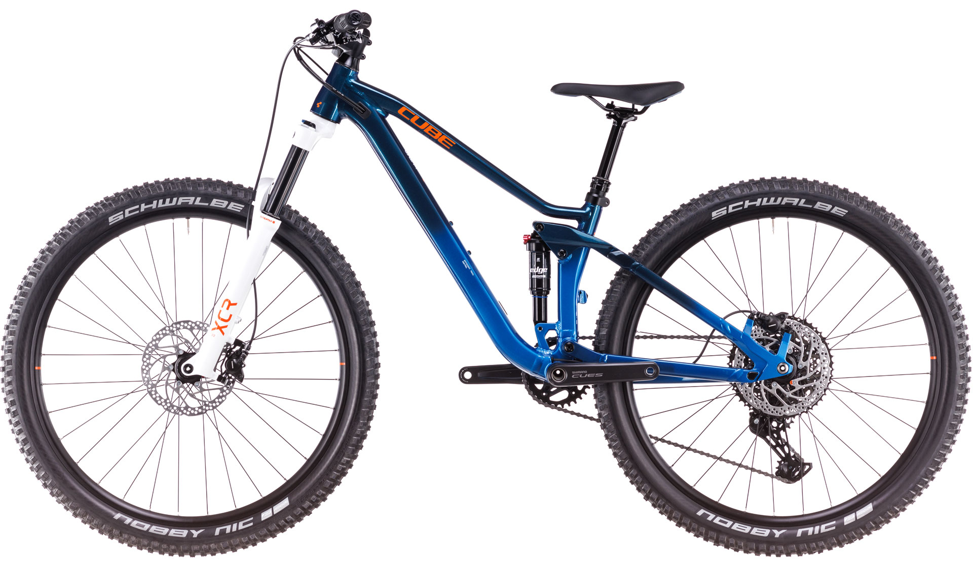 BICICLETA CUBE STEREO ONE22 ROOKIE ACTIONTEAM 2025 XS [4]