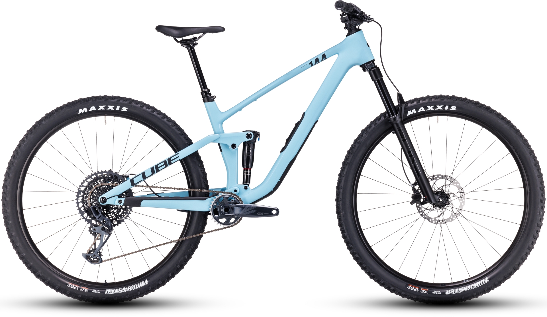 BICICLETA CUBE STEREO ONE44 C:62 PRO MAYABLUE BLACK 2023 L