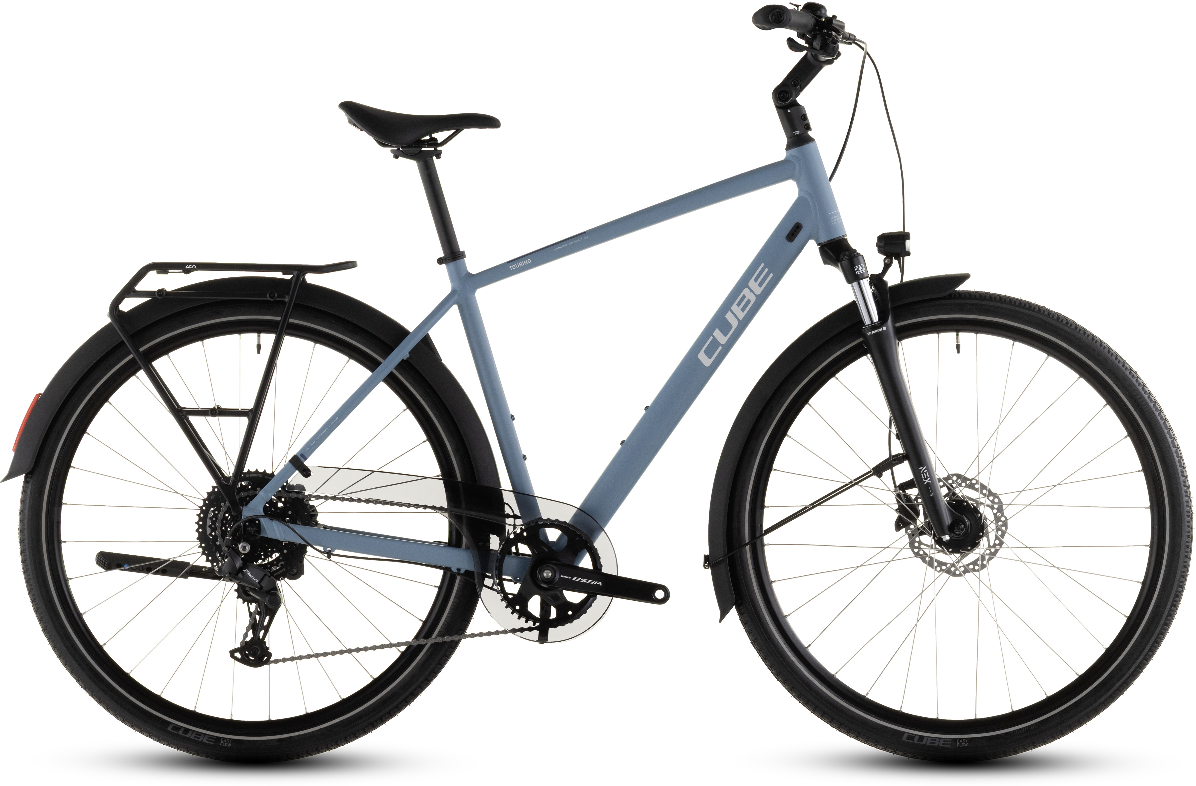 Ciclism - BICICLETA CUBE TOURING ONE BLUEBIRD GREY 2026 54 cm