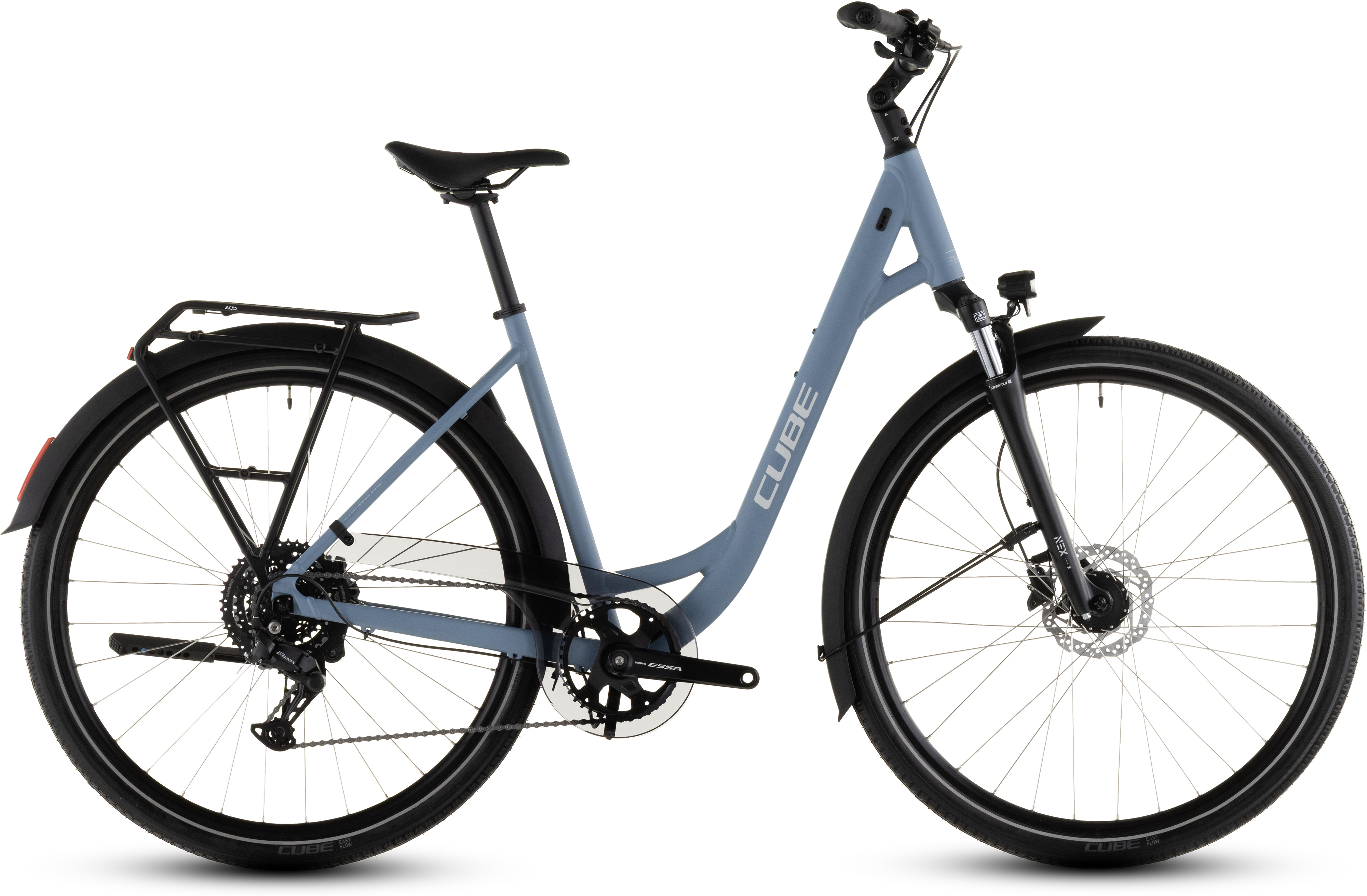 Ciclism - BICICLETA CUBE TOURING ONE EASY ENTRY BLUEBIRD GREY 2026 50 cm