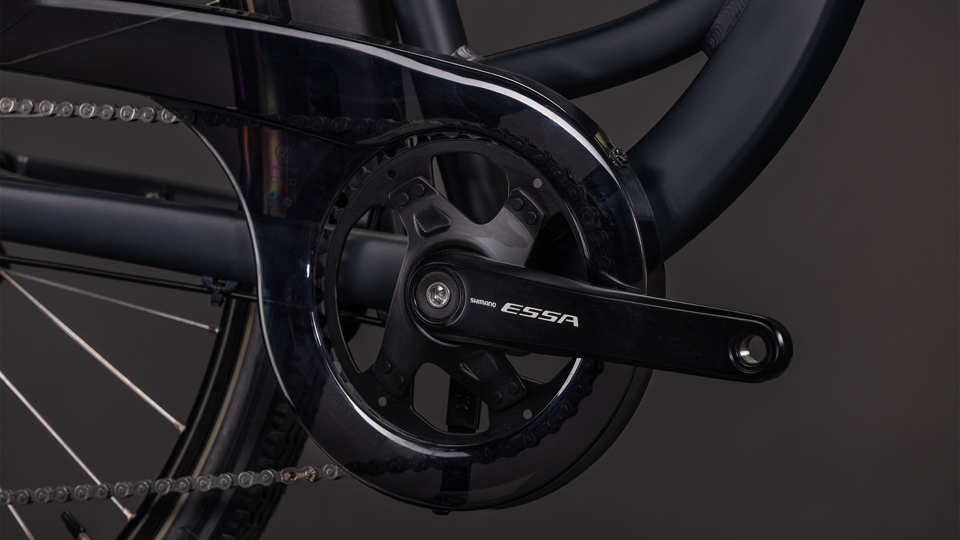 BICICLETA CUBE TOURING ONE EASY ENTRY NIGHT CHROME 2026 54 cm [4]