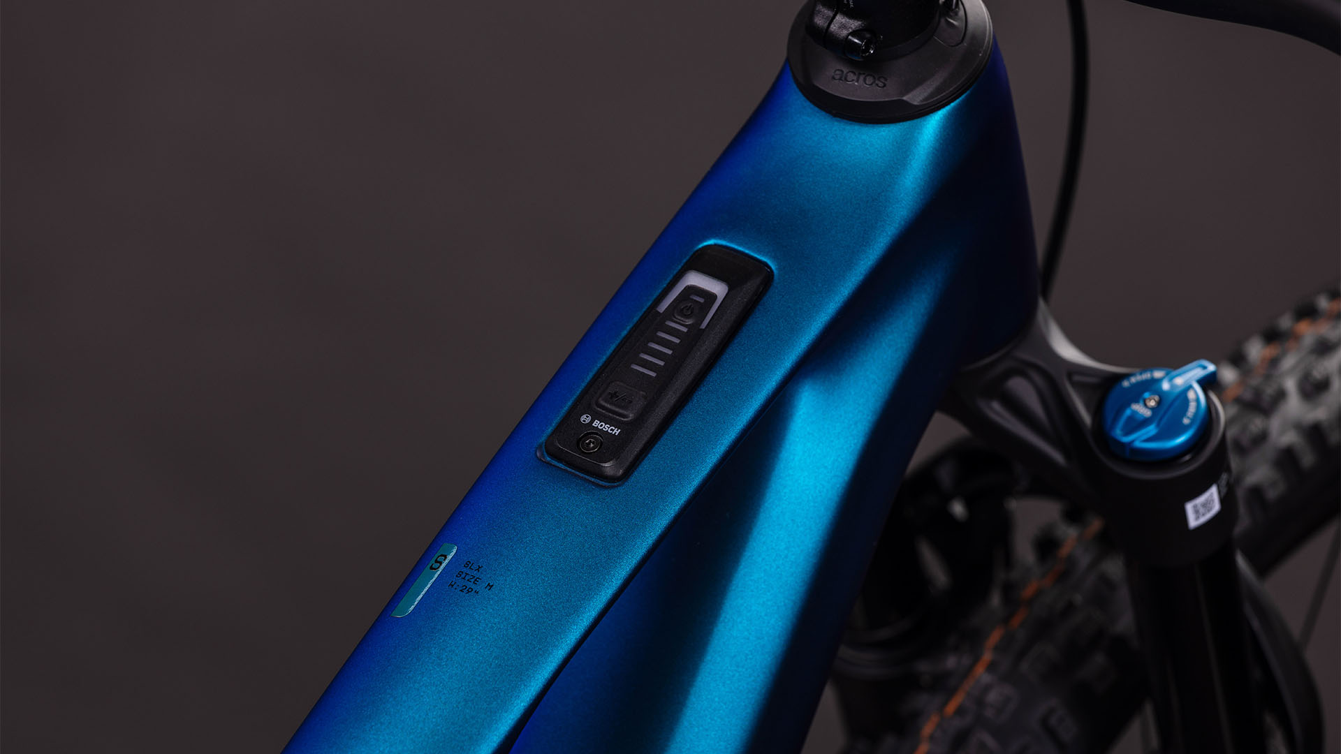 BICICLETA ELECTRICA CUBE AMS HYBRID ONE44 C:68X SLX 400X NEBULA BLACK 2026 S [1]