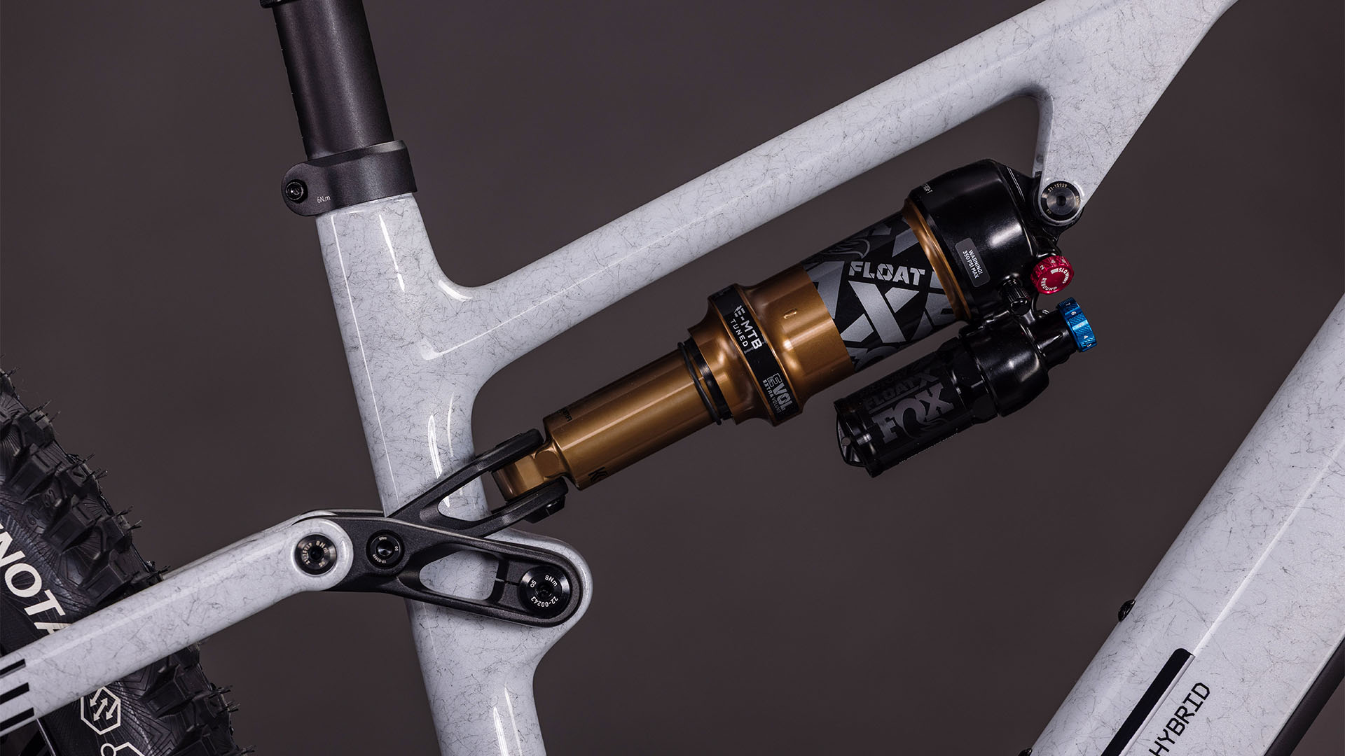 BICICLETA ELECTRICA CUBE AMS HYBRID ONE44 C:68X SUPER TM 400X FOGGREY FIBRE 2026 S [2]