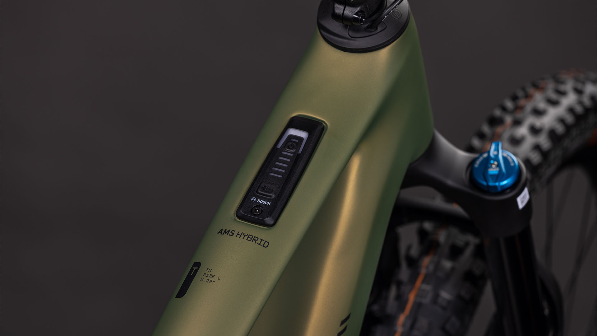 BICICLETA ELECTRICA CUBE AMS HYBRID ONE44 C:68X TM 400X REEDGREEN MATRIX 2026 S [1]