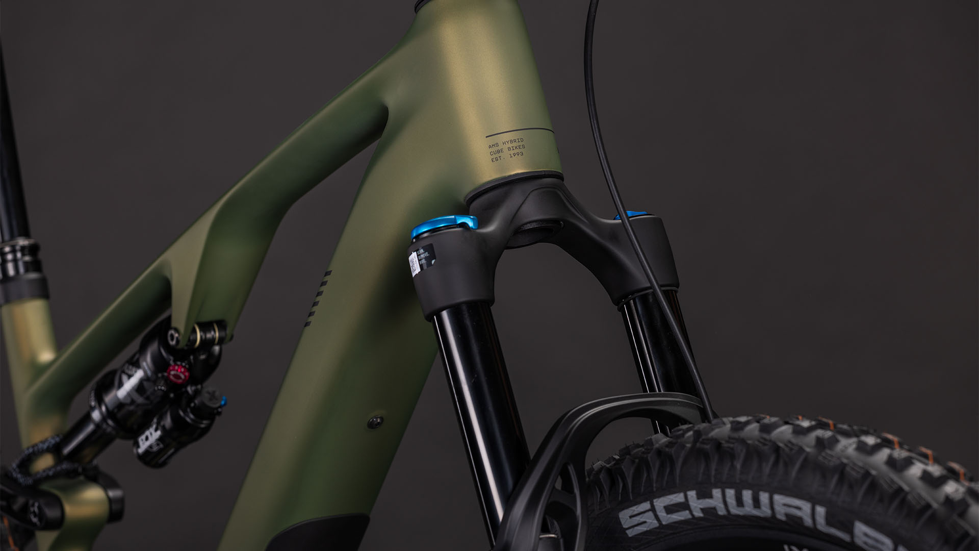 BICICLETA ELECTRICA CUBE AMS HYBRID ONE44 C:68X TM 400X REEDGREEN MATRIX 2026 XL [2]