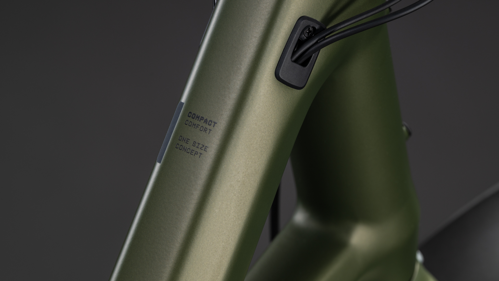 BICICLETA ELECTRICA CUBE COMPACT HYBRID COMFORT 545 REEDGREEN REFLEX 2026 One Size [1]