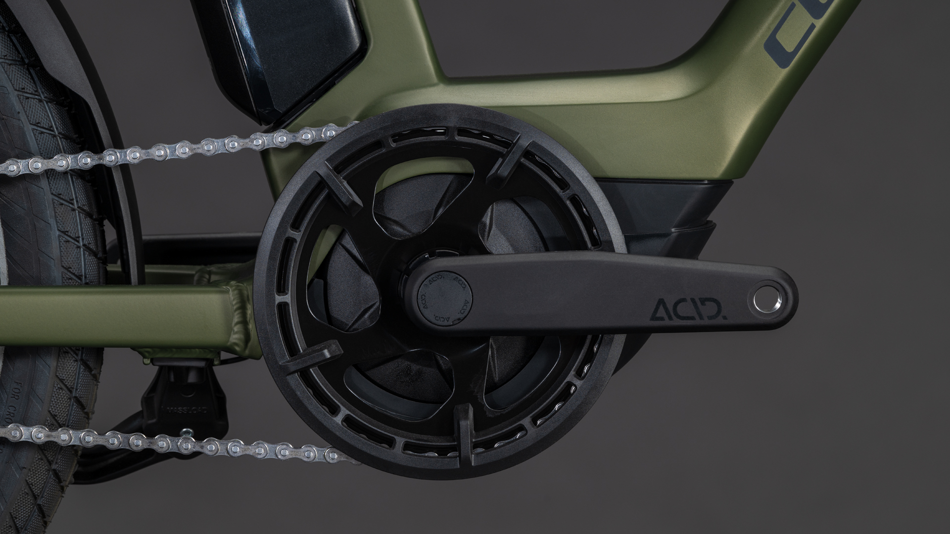 BICICLETA ELECTRICA CUBE COMPACT HYBRID COMFORT 545 REEDGREEN REFLEX 2026 One Size [3]