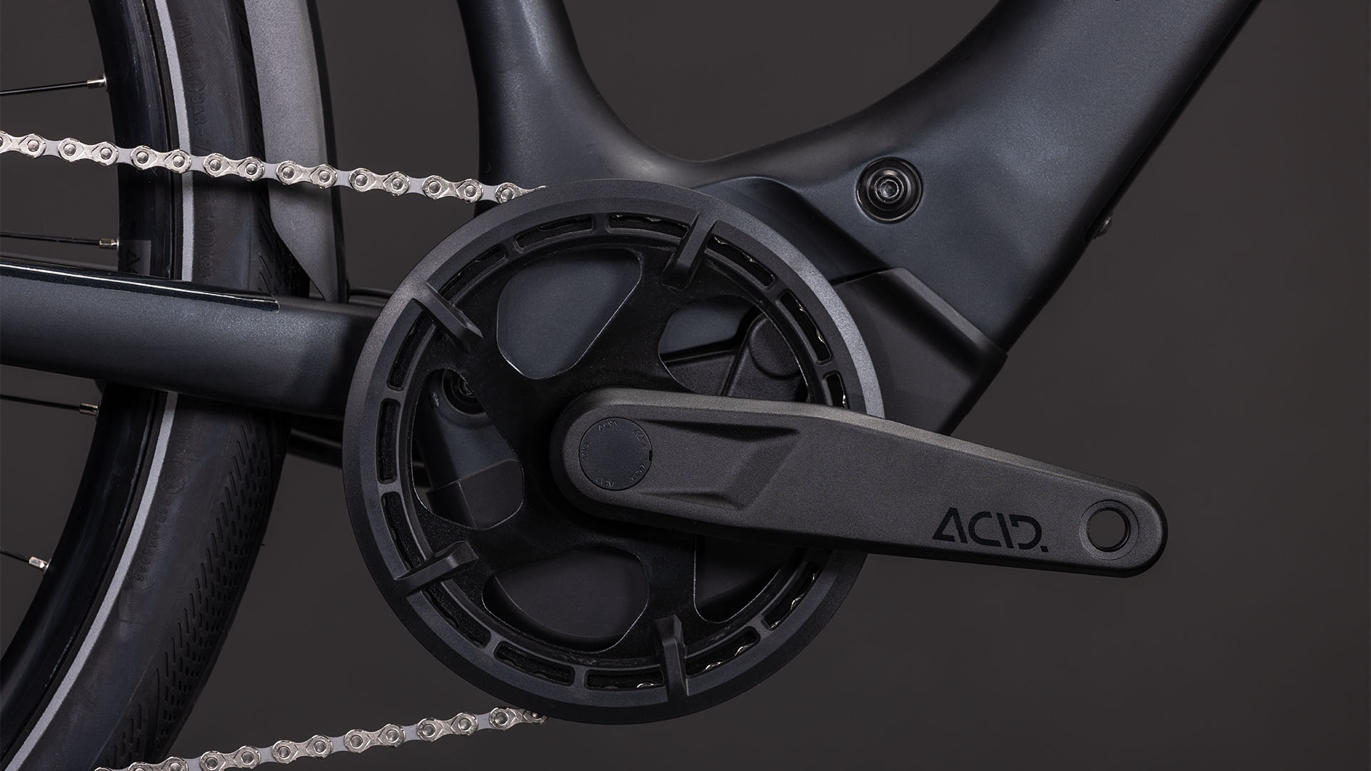 BICICLETA ELECTRICA CUBE EDITOR HYBRID PRO 400X FE COAL PRISM 2026 54 cm [3]