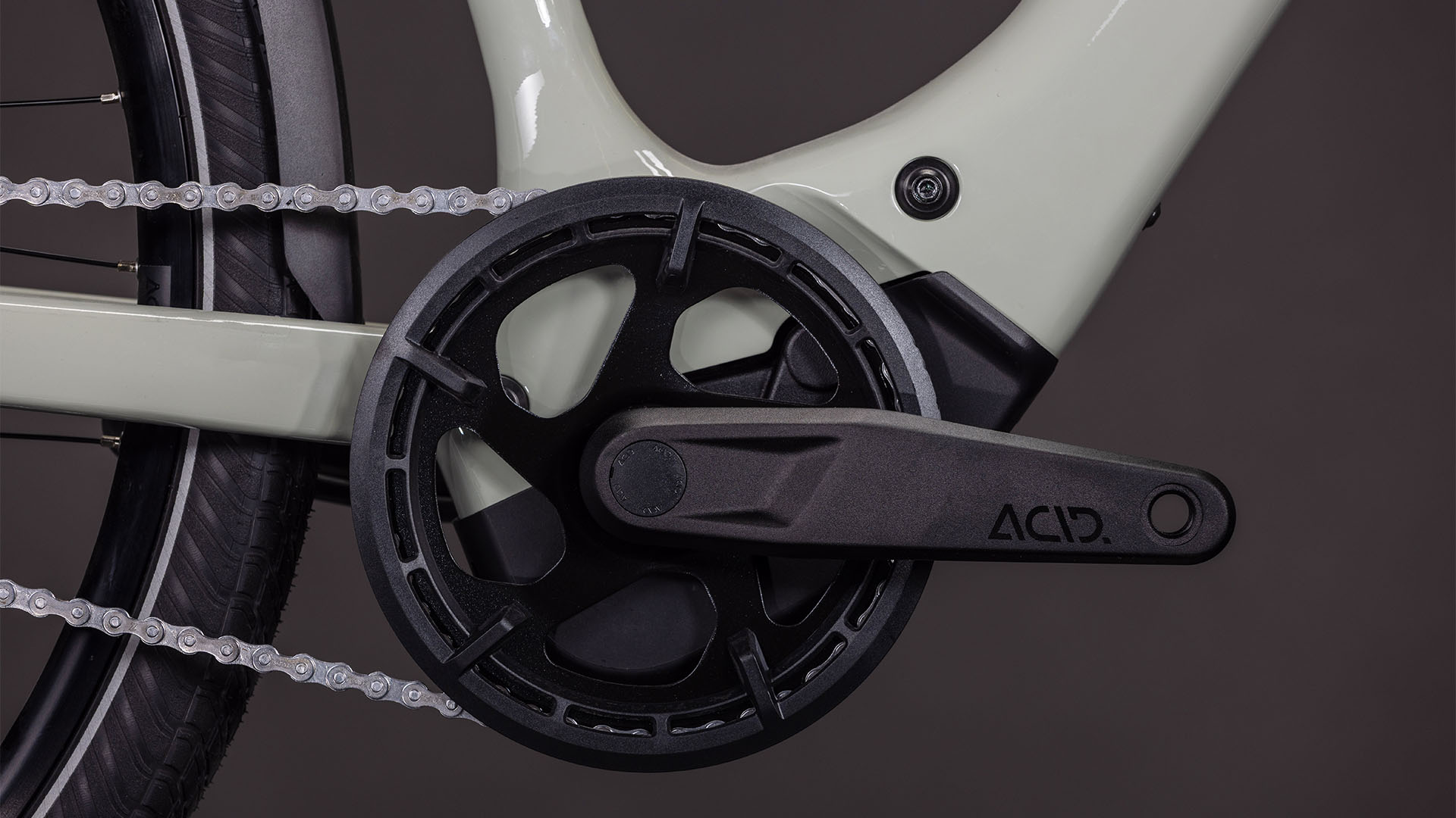 BICICLETA ELECTRICA CUBE EDITOR HYBRID SLX 400X FE TRAPEZE REEDBEIGE CHROME 2026 58 cm [4]