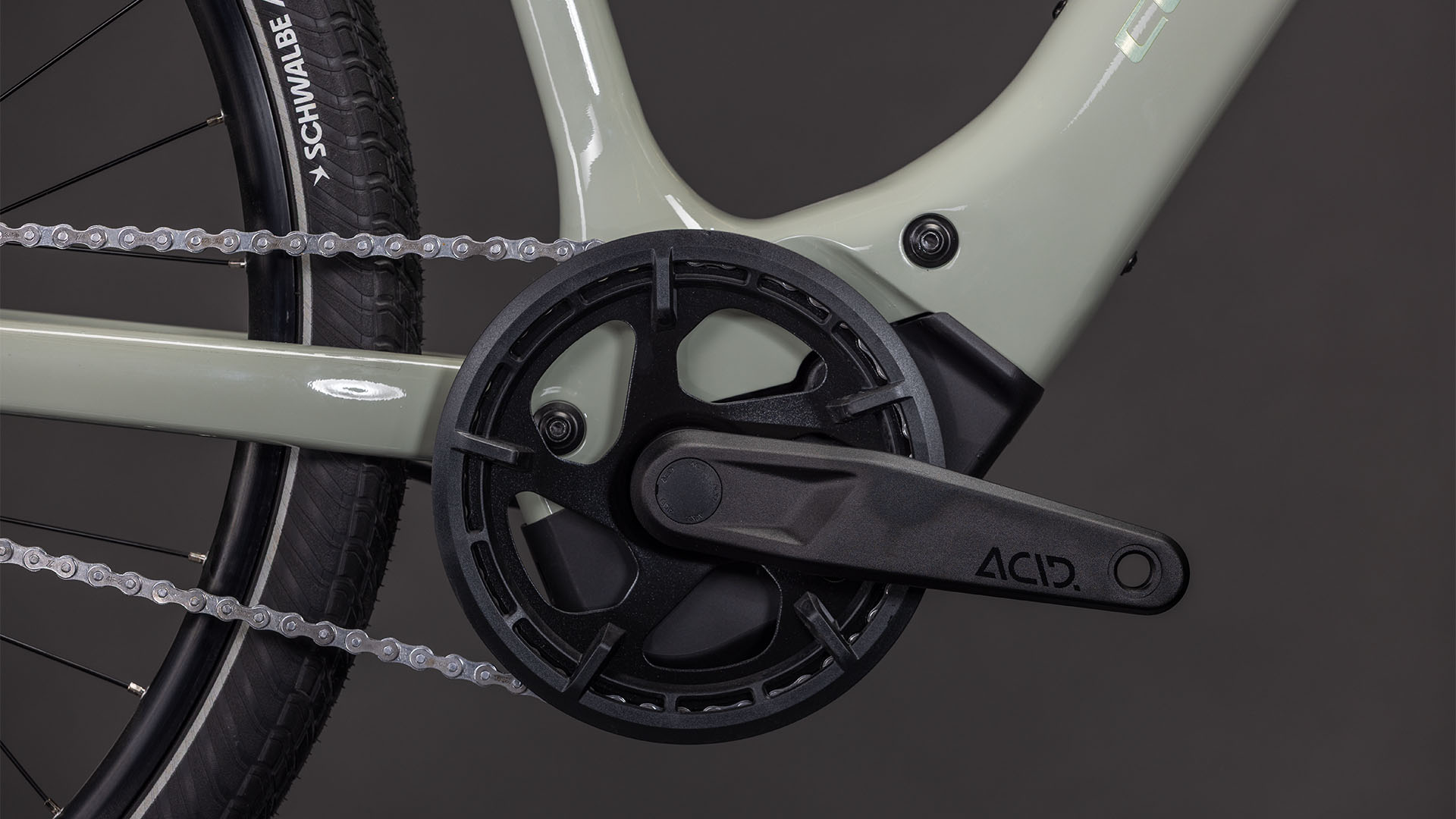 BICICLETA ELECTRICA CUBE EDITOR HYBRID SLX 400X TRAPEZE REEDBEIGE CHROME 2026 54 cm [4]