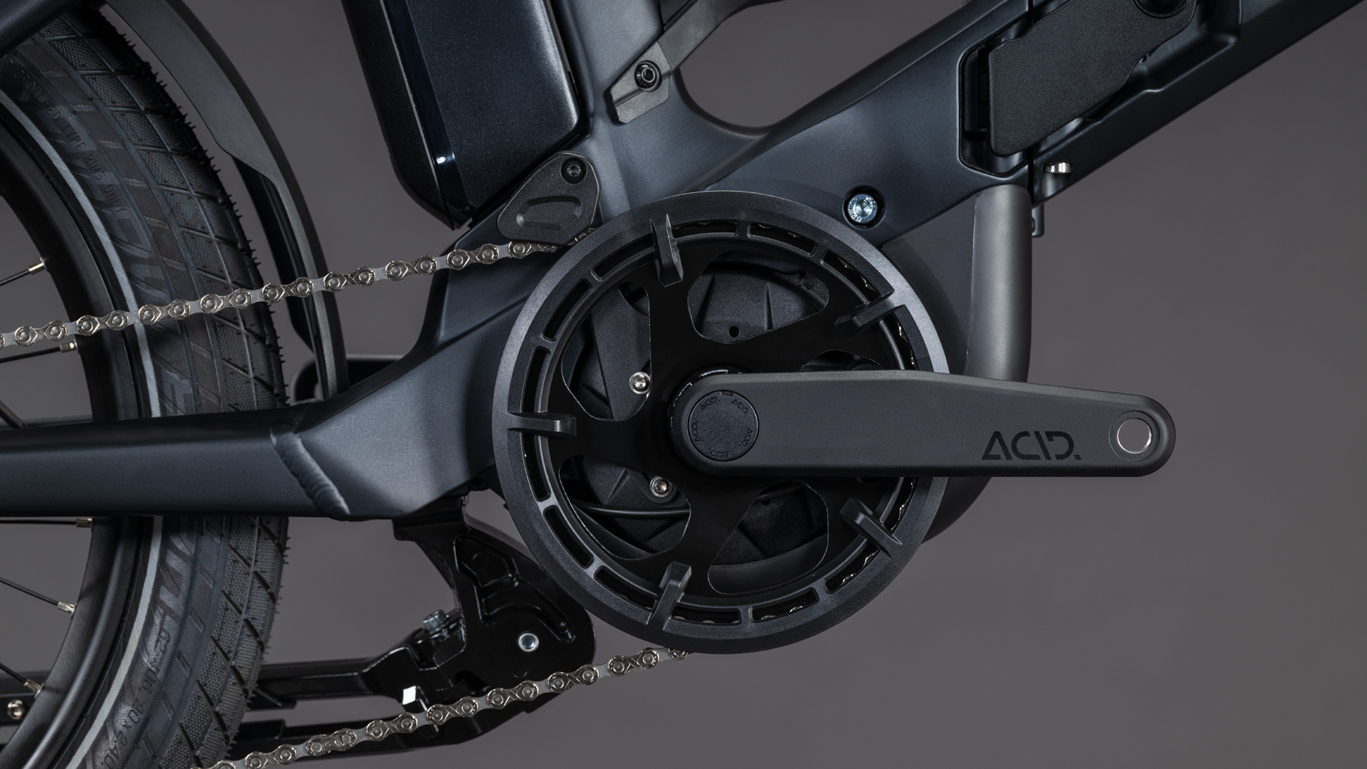 BICICLETA ELECTRICA CUBE FOLD HYBRID 545 COAL REFLEX 2026 One Size [2]