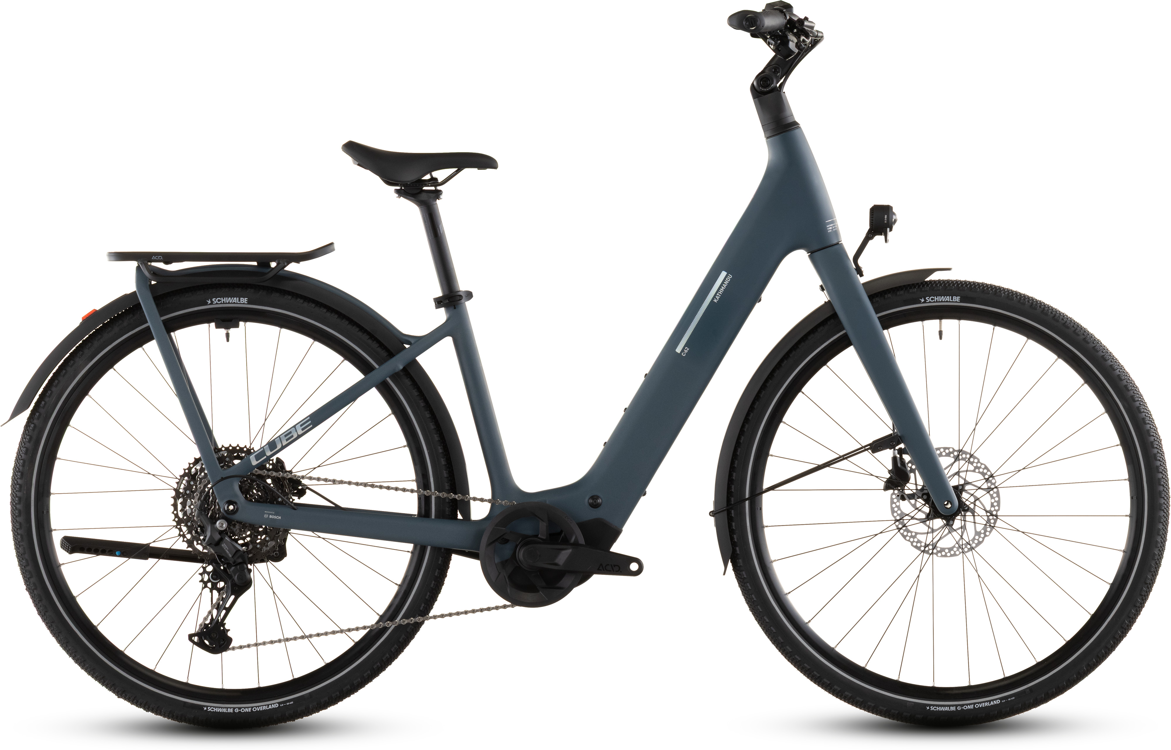 Ciclism - BICICLETA ELECTRICA CUBE KATHMANDU HYBRID C:62 PRO 400X EASY ENTRY SPECTRALBLUE PRISM 2026 50cm
