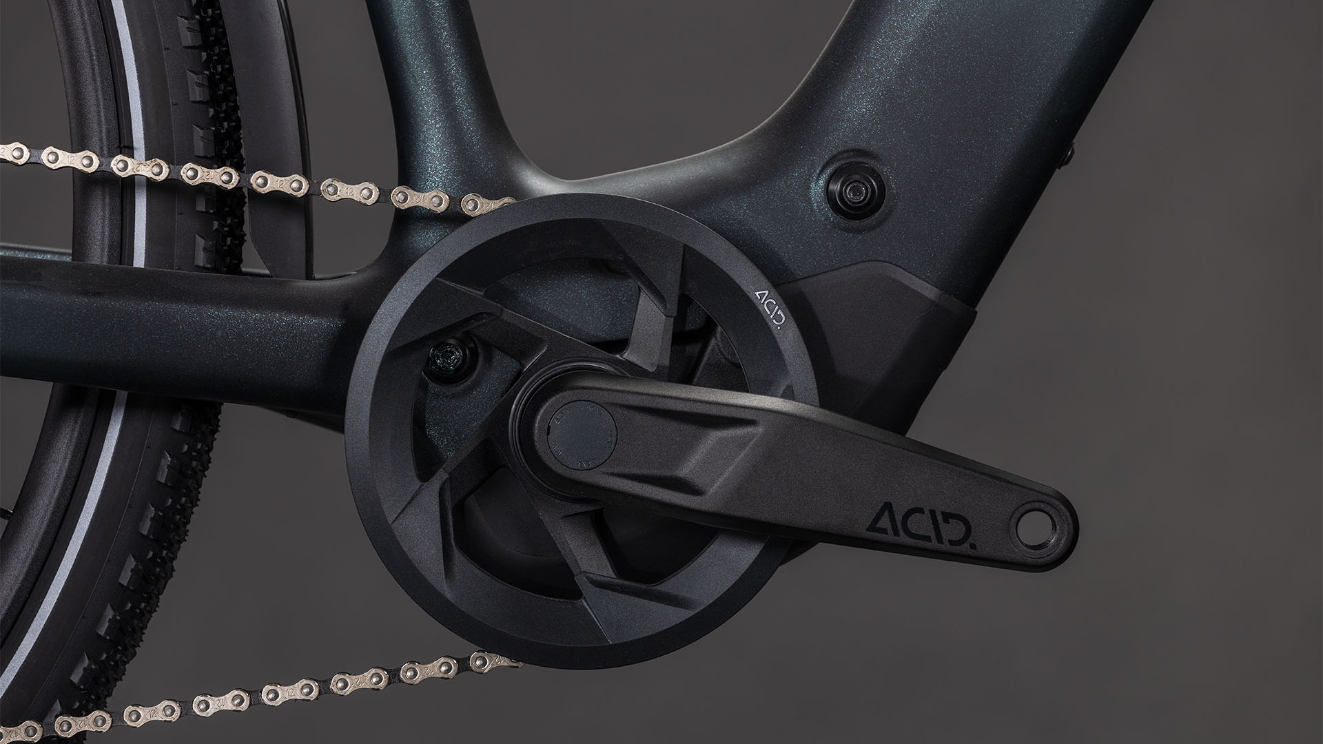 BICICLETA ELECTRICA CUBE KATHMANDU HYBRID C:62 SLX 400X LIQUIDBLACK BLUEDUST 2026 50 cm [4]