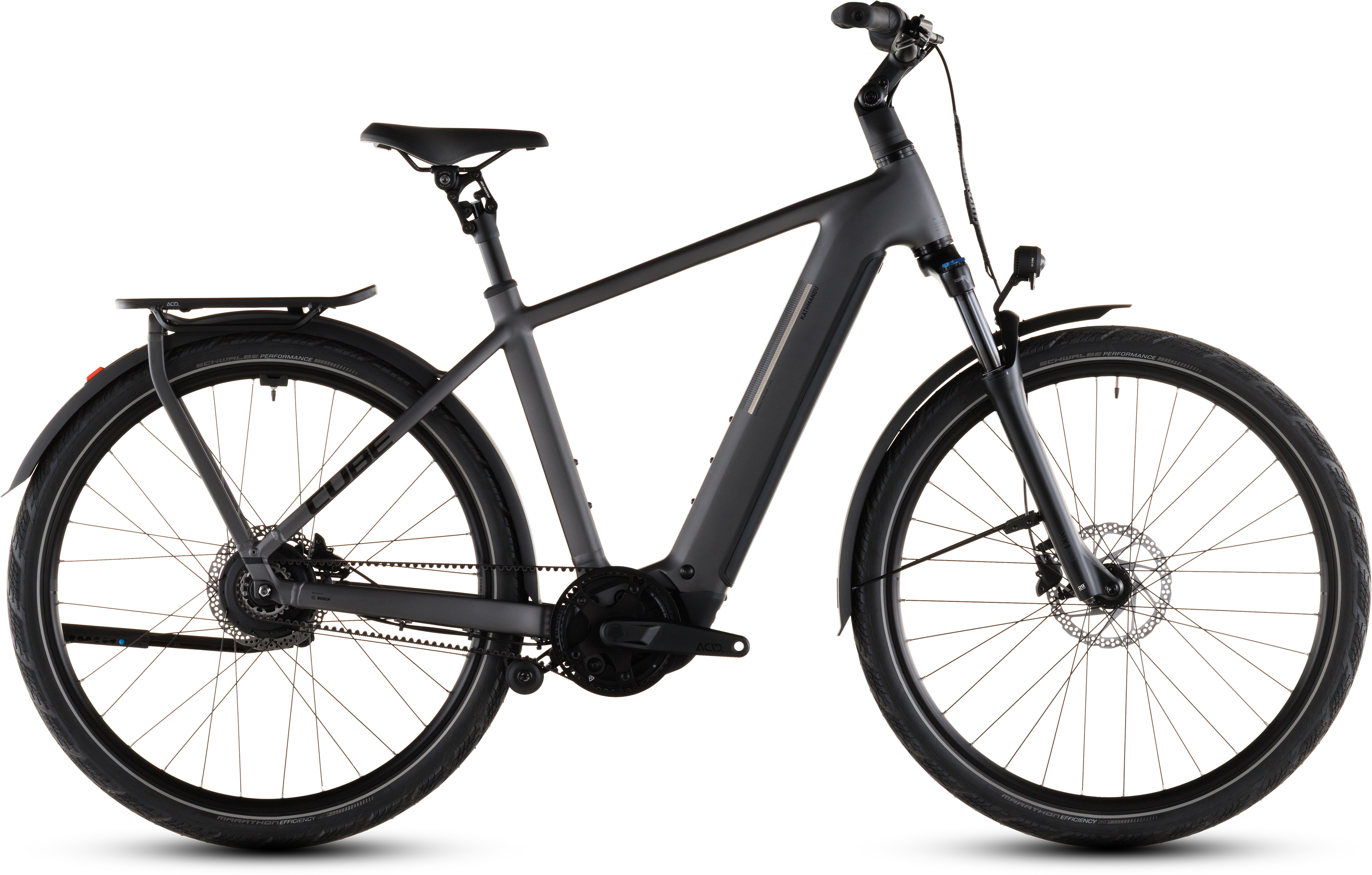 Ciclism - BICICLETA ELECTRICA CUBE KATHMANDU HYBRID COMFORT PRO 800 SLABGREY BLACK 2026 50 cm