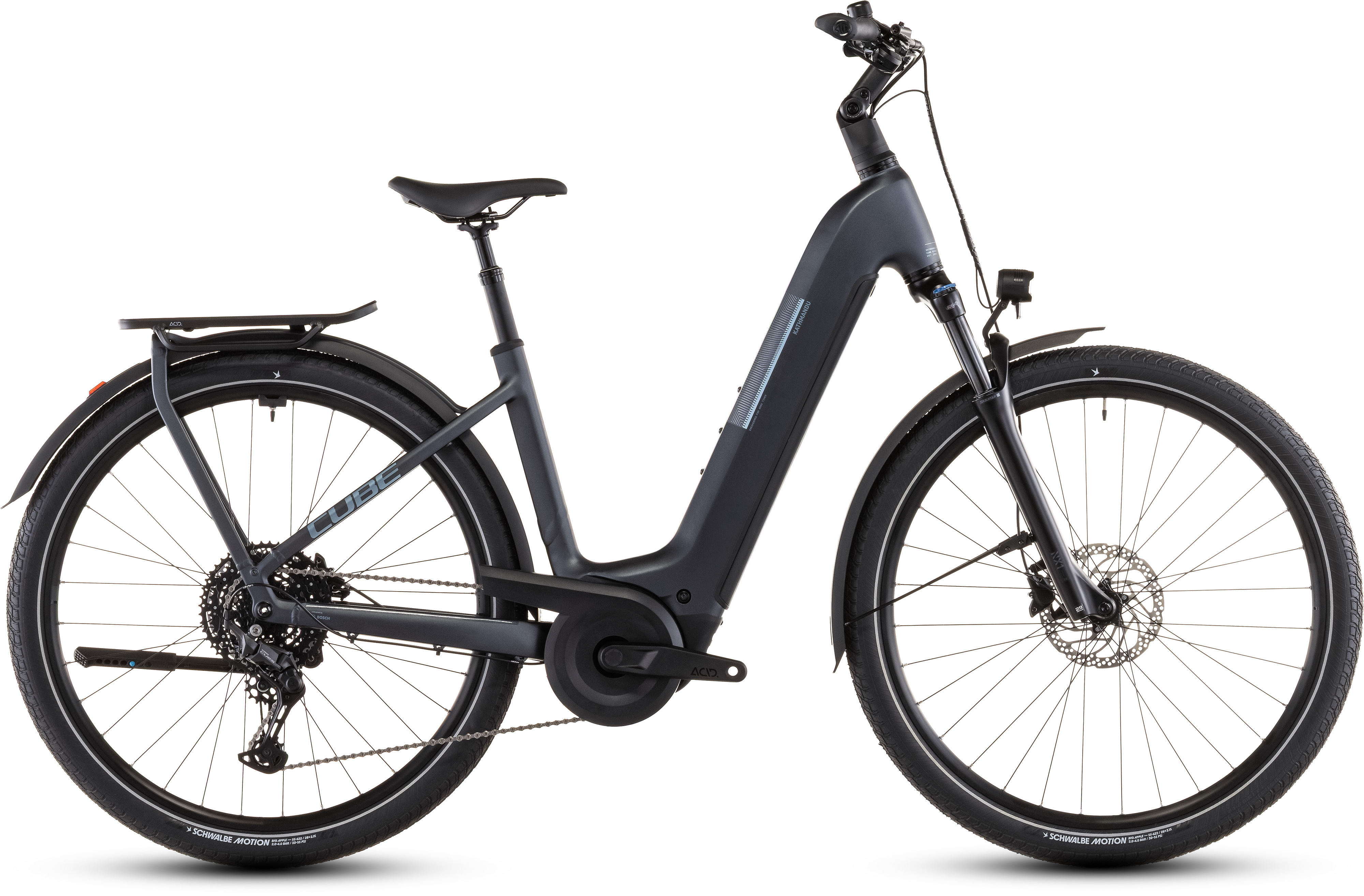 Ciclism - BICICLETA ELECTRICA CUBE KATHMANDU HYBRID ONE 800 EASY ENTRY METALLICGREY GREY 2026 62cm