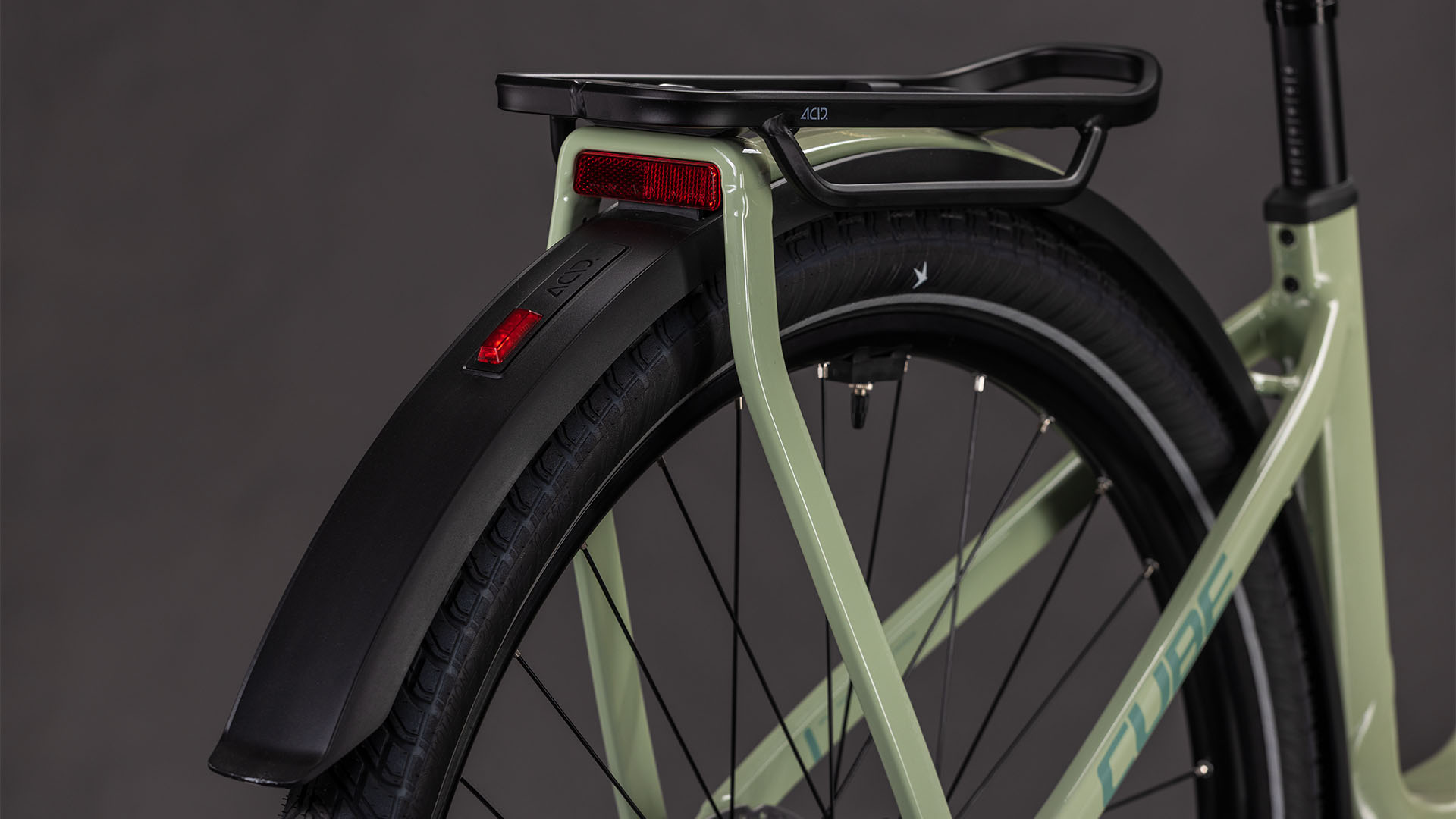 BICICLETA ELECTRICA CUBE KATHMANDU HYBRID ONE 800 EASY ENTRY PEA GREEN 2026 50 cm [3]