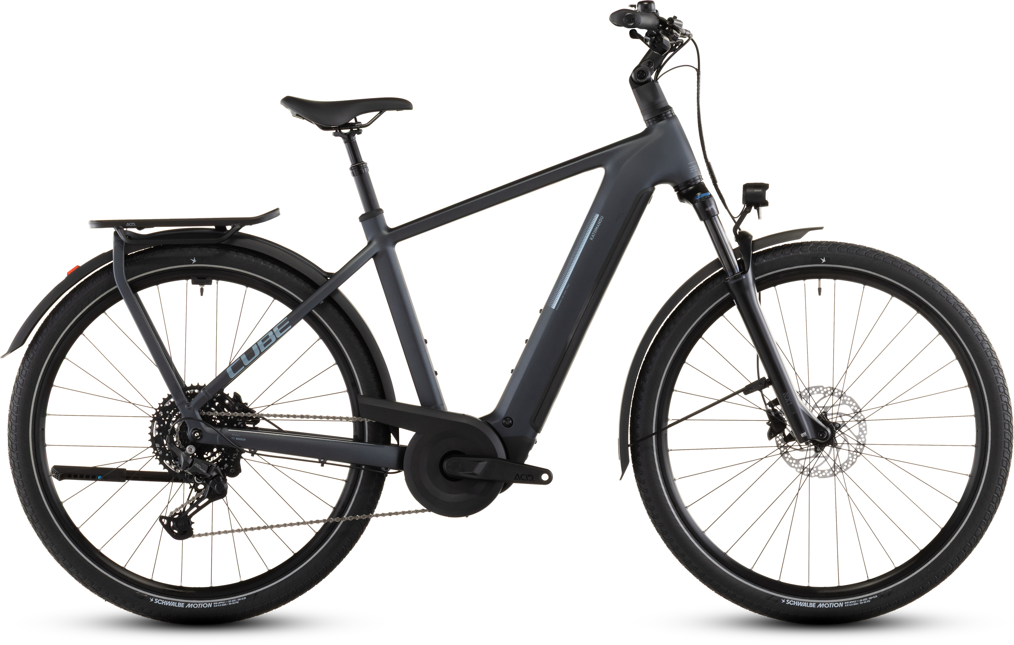 Ciclism - BICICLETA ELECTRICA CUBE KATHMANDU HYBRID ONE 800 METALLICGREY GREY 2026 58 cm