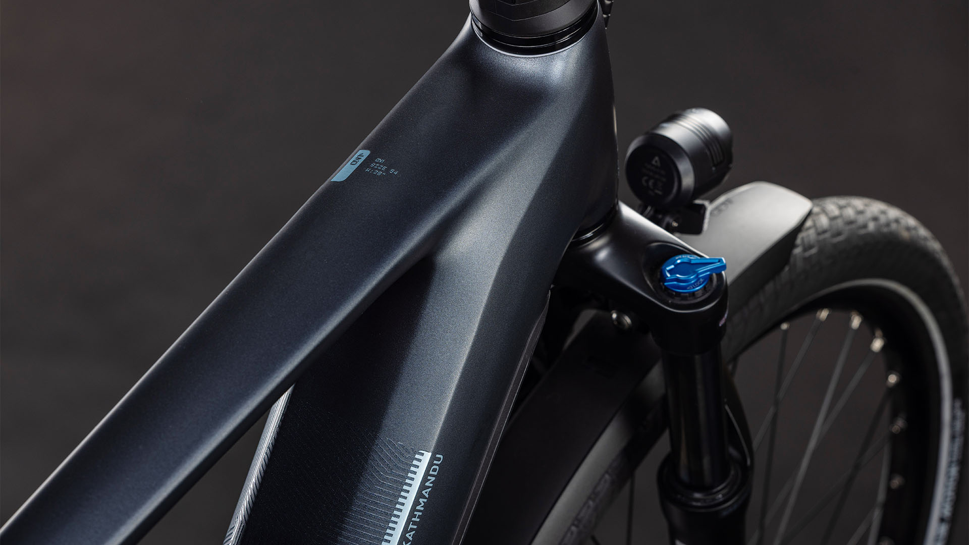 BICICLETA ELECTRICA CUBE KATHMANDU HYBRID ONE 800 METALLICGREY GREY 2026 62 cm [1]