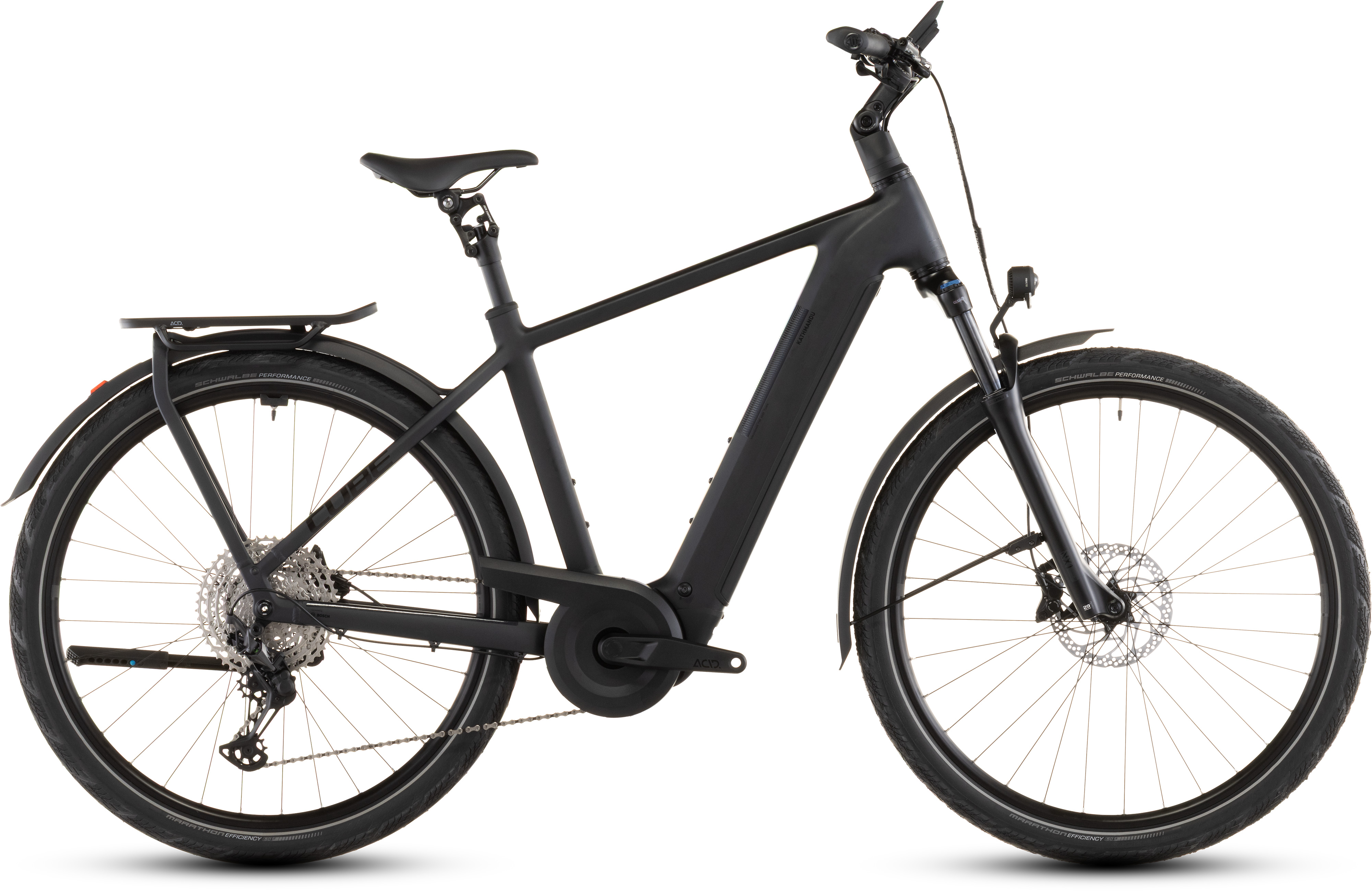 Ciclism - BICICLETA ELECTRICA CUBE KATHMANDU HYBRID PRO 800 COAL BLACK 2026 54 cm