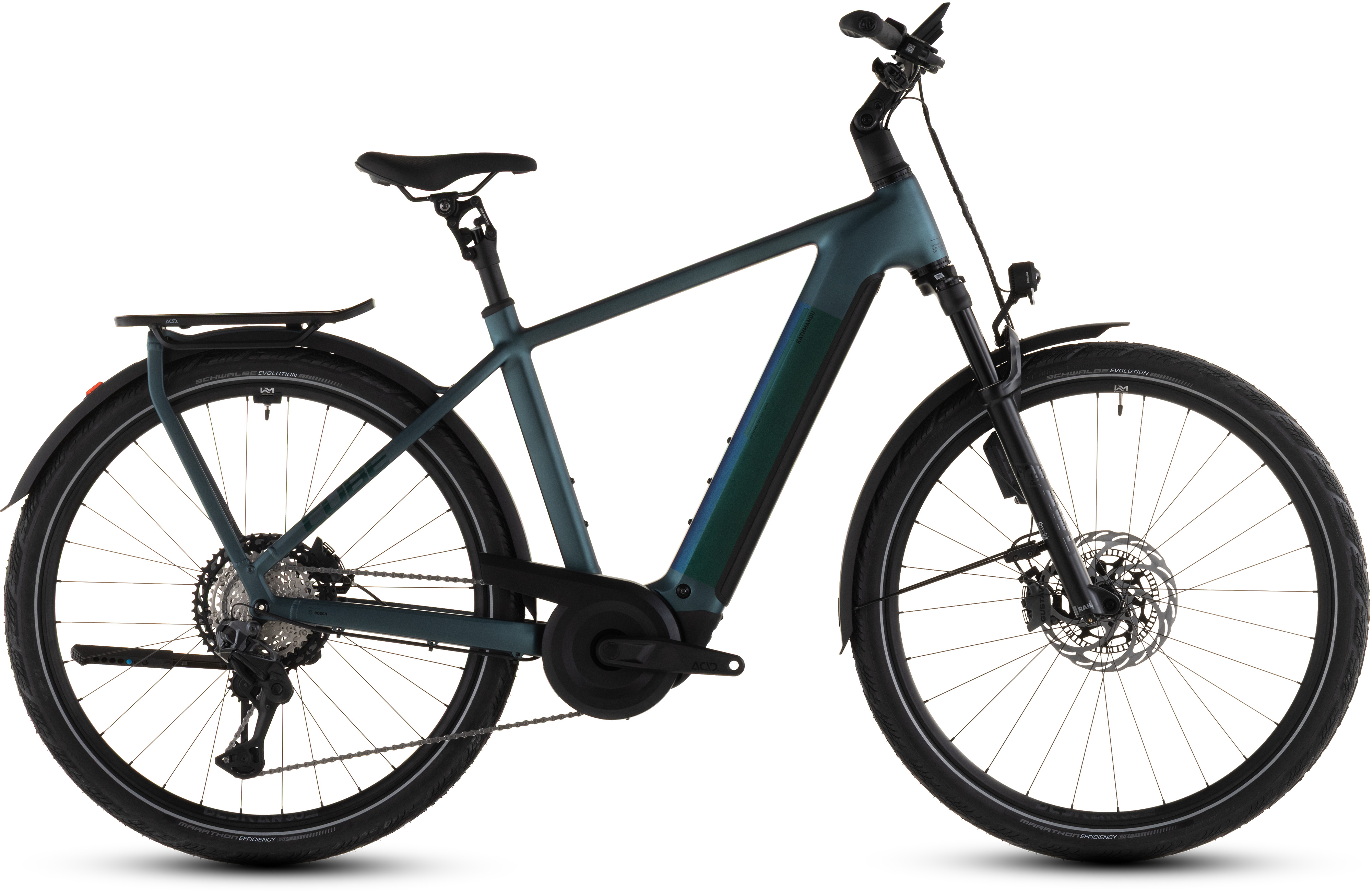 Ciclism - BICICLETA ELECTRICA CUBE KATHMANDU HYBRID SLT 800 DUSKWOOD GOBLIN 2026 62 cm