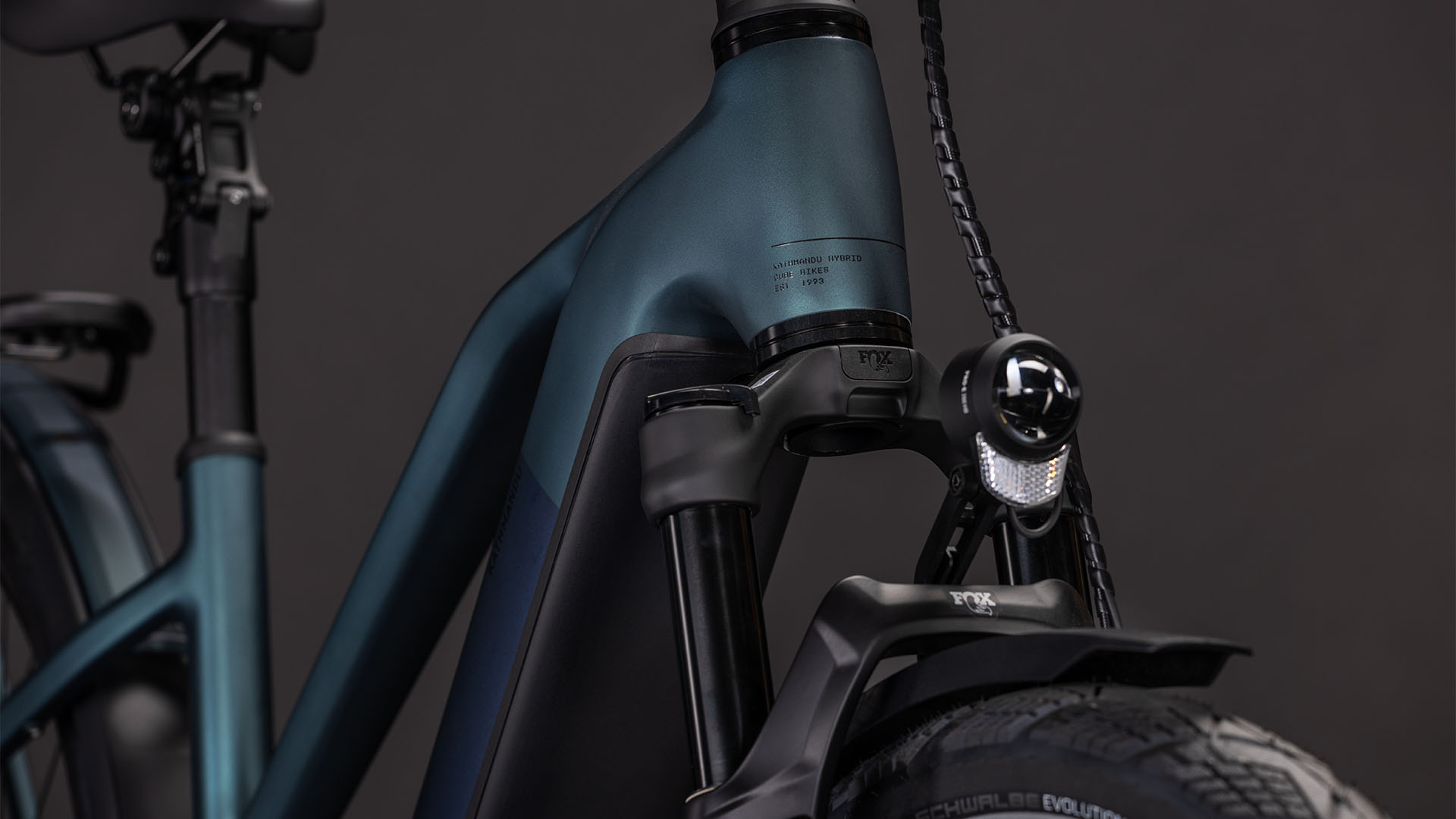 BICICLETA ELECTRICA CUBE KATHMANDU HYBRID SLT 800 TRAPEZE DUSKWOOD GOBLIN 2026 46 cm [4]